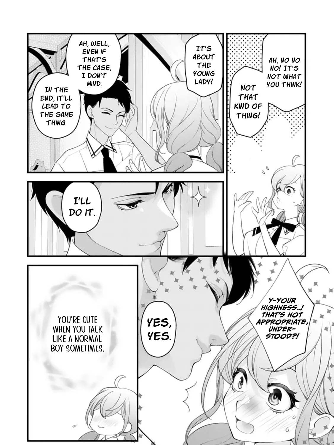 Akuyaku Reijou no Torimaki A desu ga, Outaishi Denka ni Semarareteimasu. Chapter 13 page 9 - 