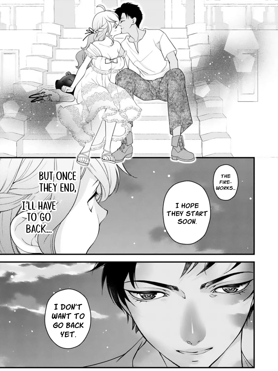 Akuyaku Reijou no Torimaki A desu ga, Outaishi Denka ni Semarareteimasu. Chapter 14 page 35 - 