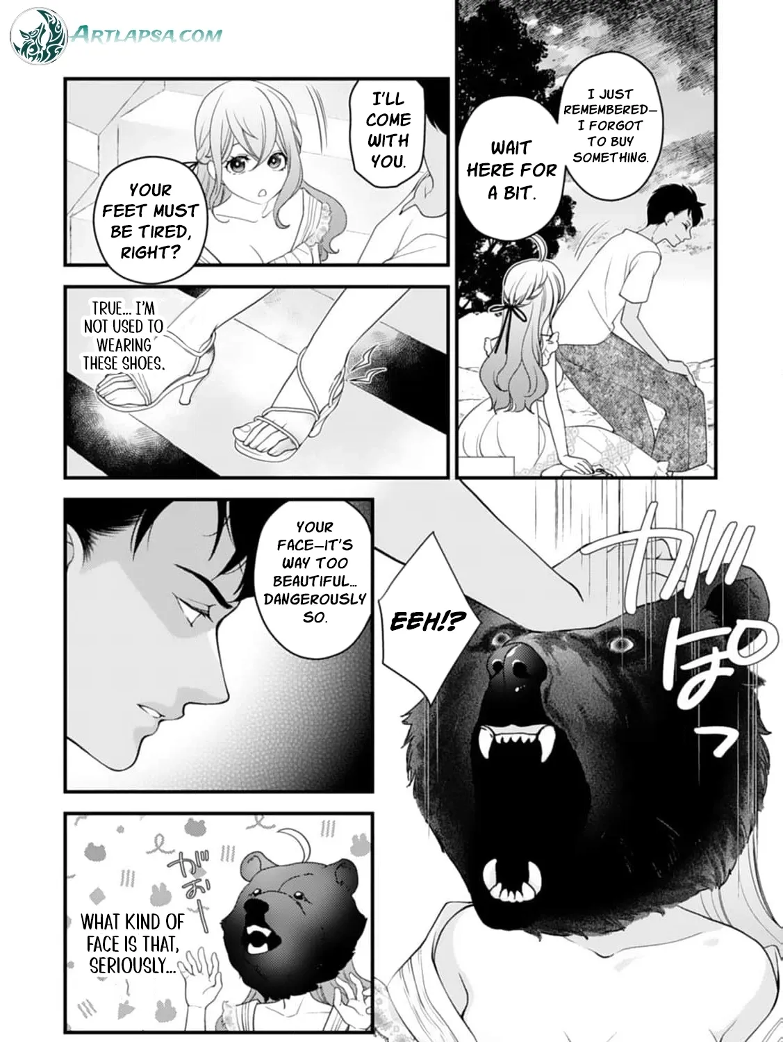 Akuyaku Reijou no Torimaki A desu ga, Outaishi Denka ni Semarareteimasu. Chapter 14 page 37 - 
