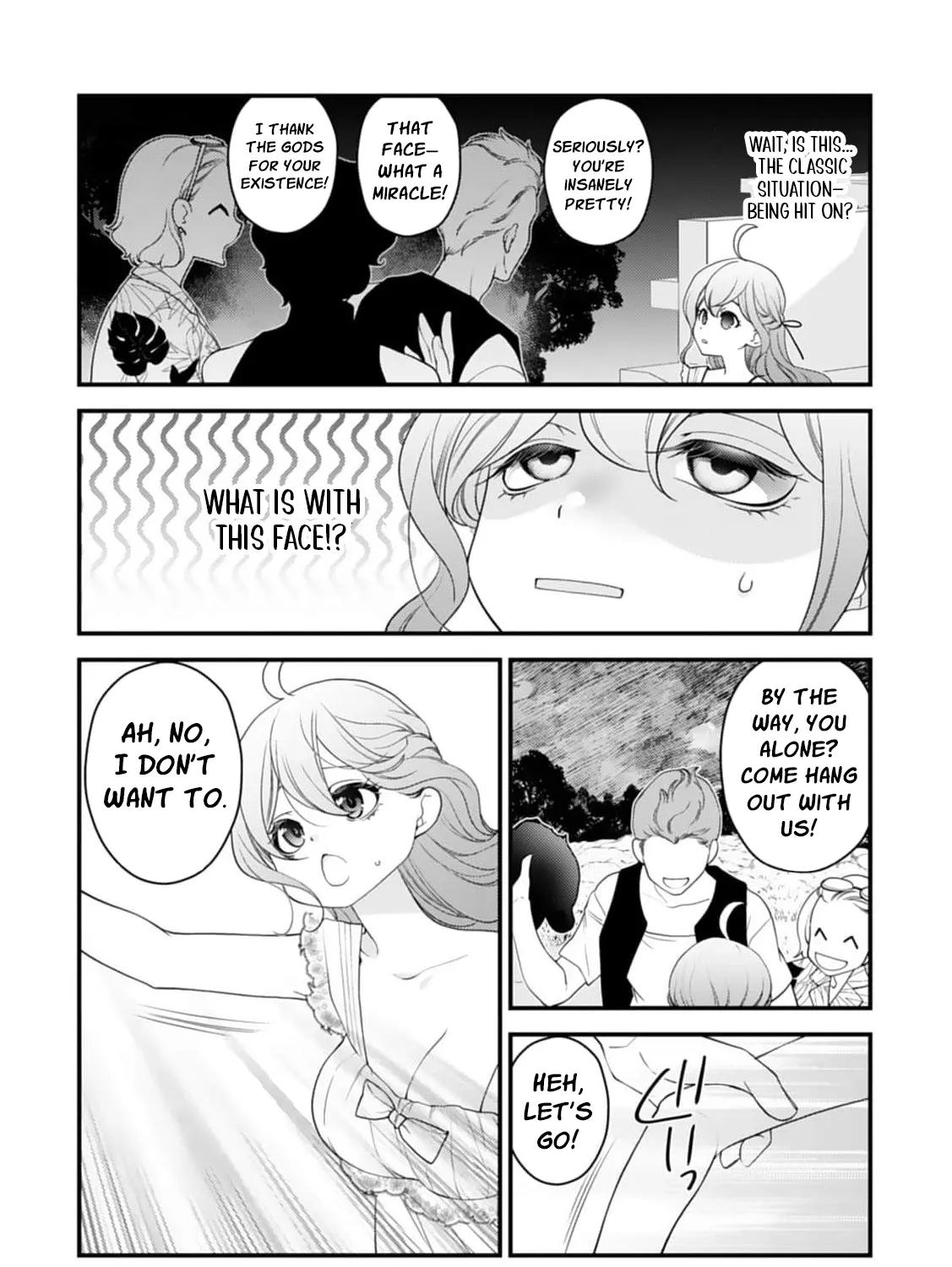 Akuyaku Reijou no Torimaki A desu ga, Outaishi Denka ni Semarareteimasu. Chapter 14 page 41 - 