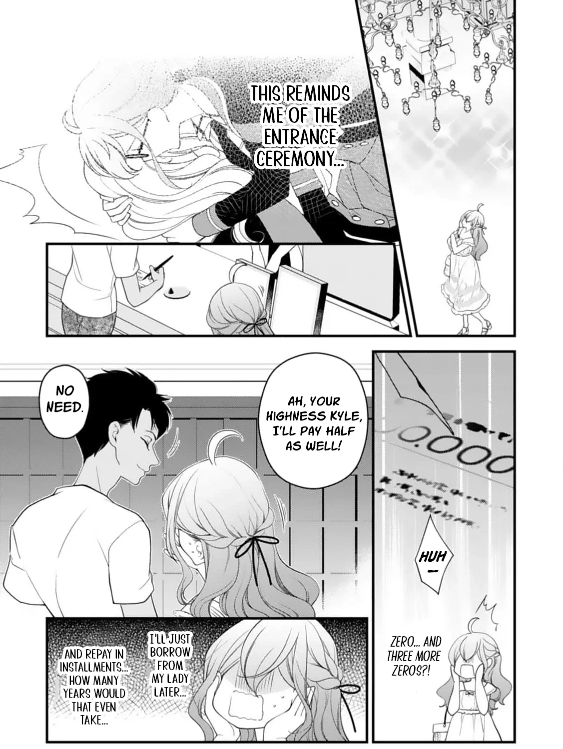 Akuyaku Reijou no Torimaki A desu ga, Outaishi Denka ni Semarareteimasu. Chapter 15 page 11 - 