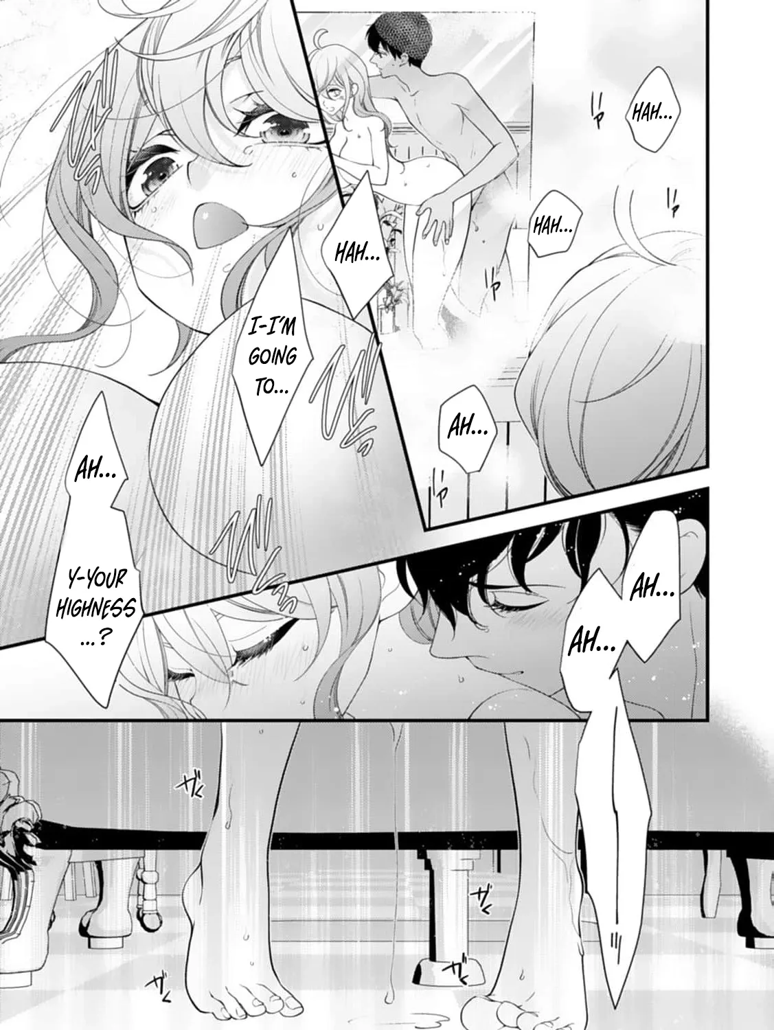 Akuyaku Reijou no Torimaki A desu ga, Outaishi Denka ni Semarareteimasu. Chapter 15 page 35 - 