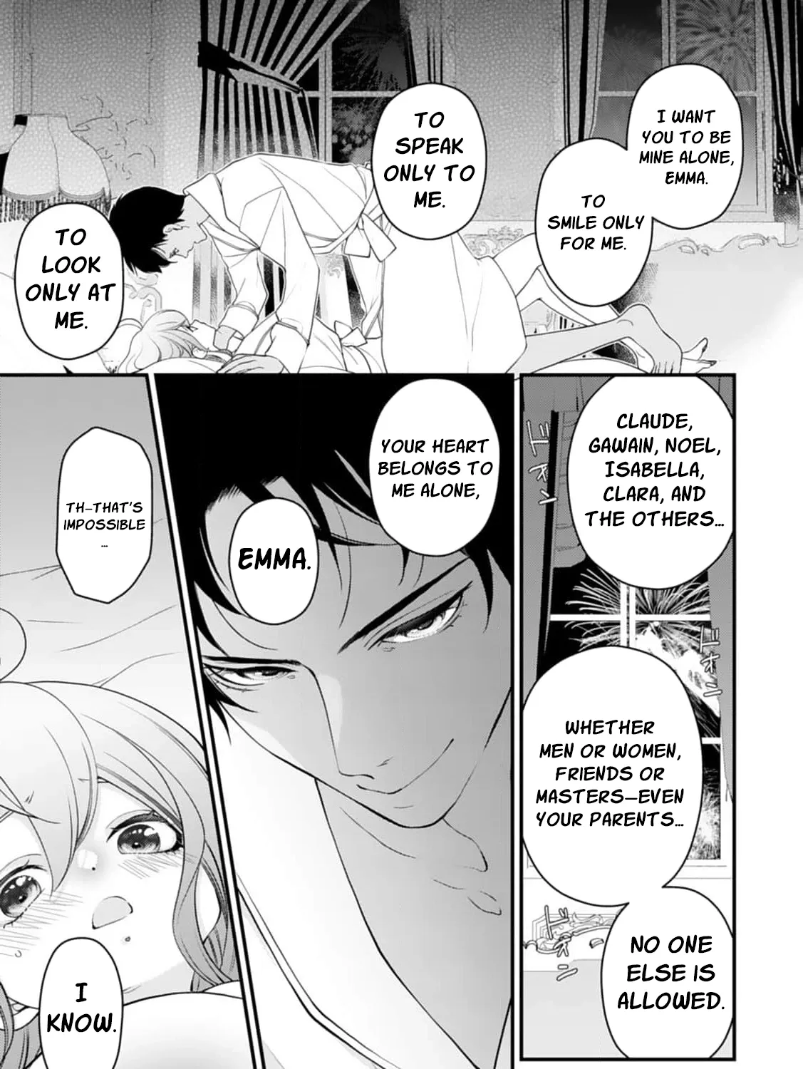 Akuyaku Reijou no Torimaki A desu ga, Outaishi Denka ni Semarareteimasu. Chapter 15 page 51 - 