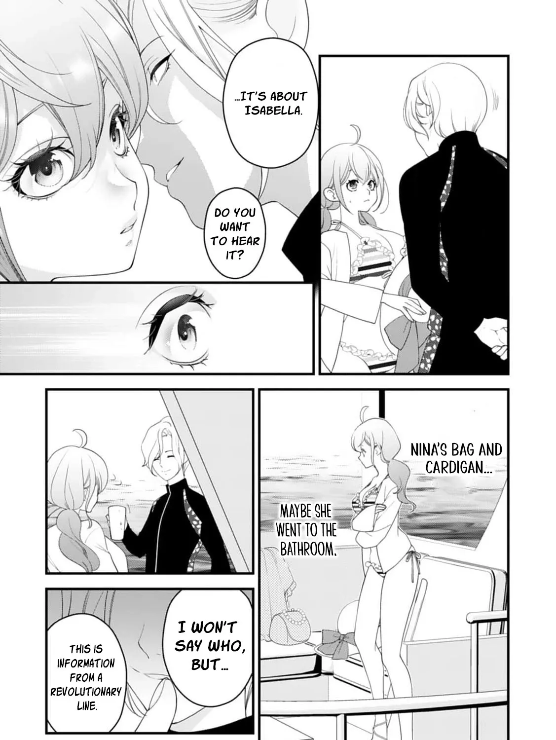 Akuyaku Reijou no Torimaki A desu ga, Outaishi Denka ni Semarareteimasu. Chapter 16 page 27 - 