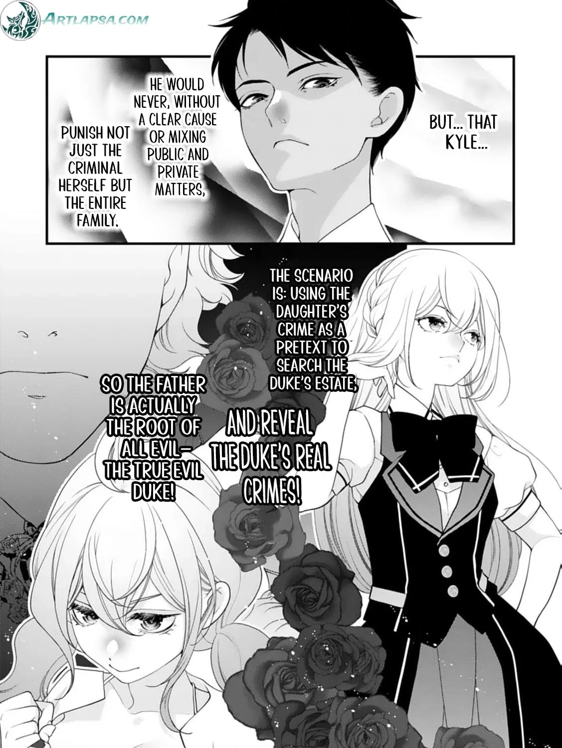 Akuyaku Reijou no Torimaki A desu ga, Outaishi Denka ni Semarareteimasu. Chapter 16 page 31 - 
