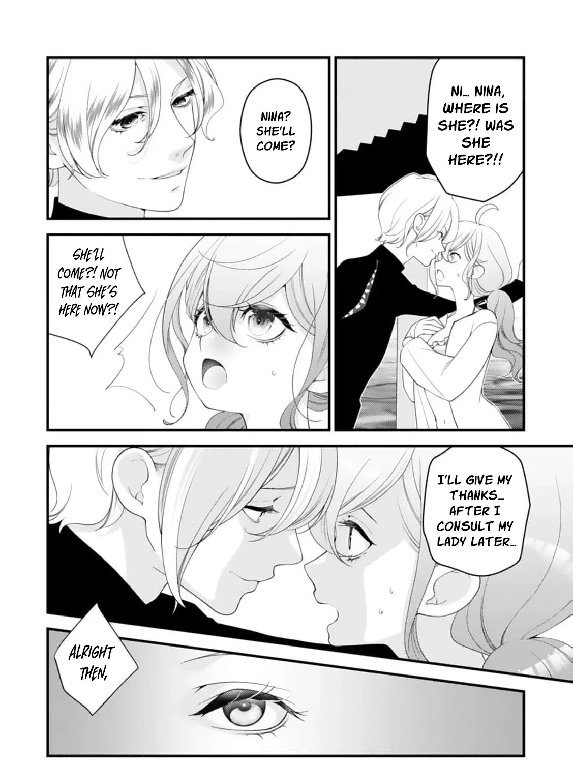 Akuyaku Reijou no Torimaki A desu ga, Outaishi Denka ni Semarareteimasu. Chapter 16 page 37 - 