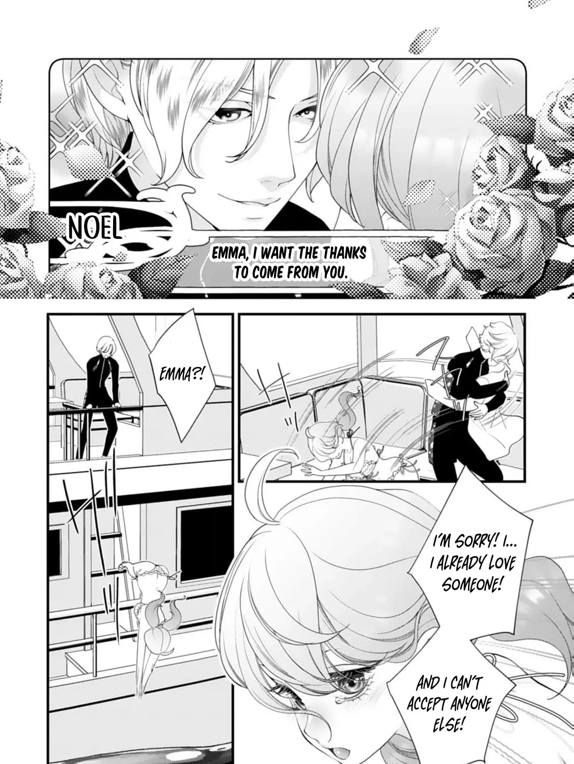 Akuyaku Reijou no Torimaki A desu ga, Outaishi Denka ni Semarareteimasu. Chapter 16 page 39 - 