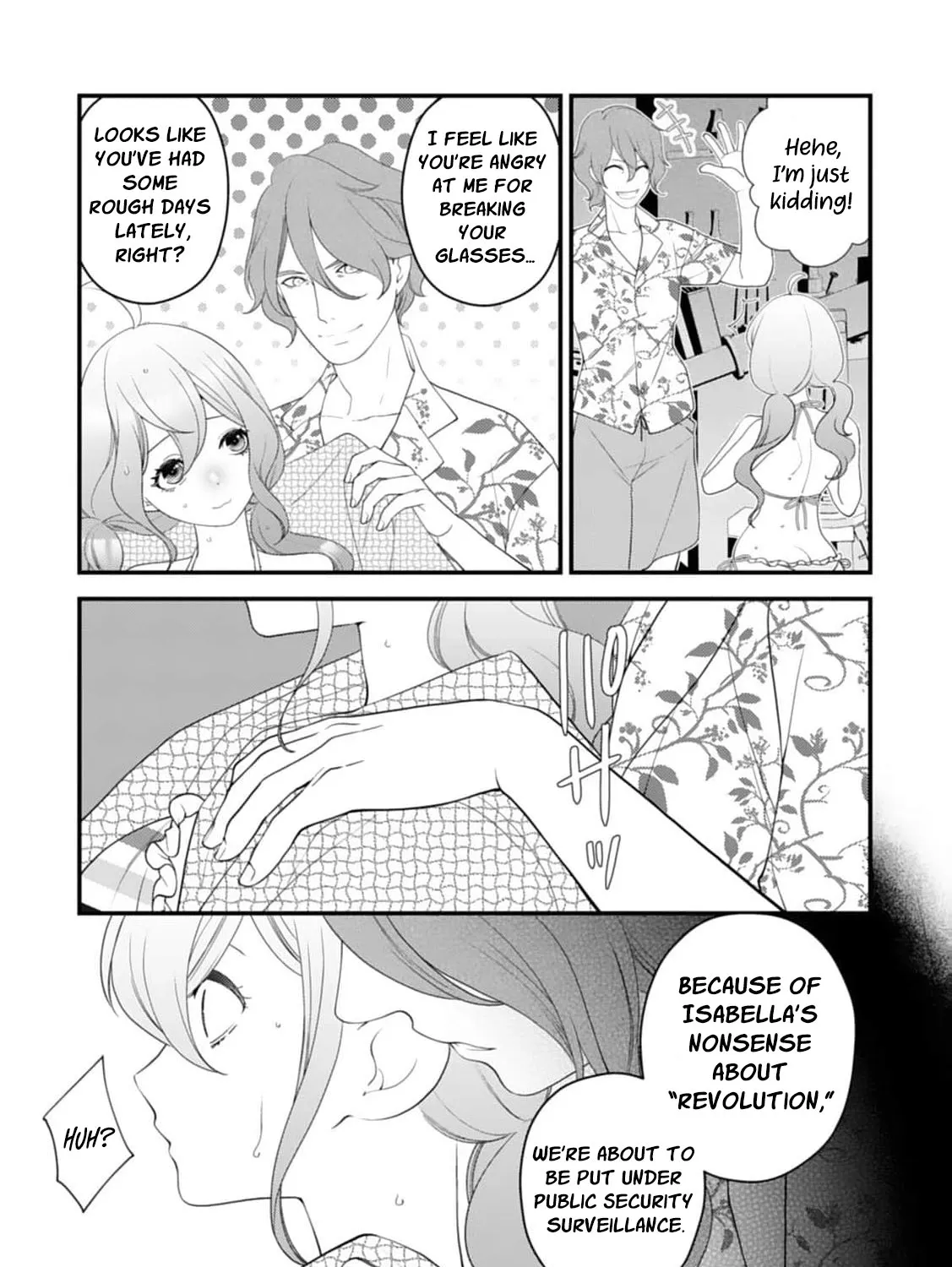 Akuyaku Reijou no Torimaki A desu ga, Outaishi Denka ni Semarareteimasu. Chapter 16 page 47 - 