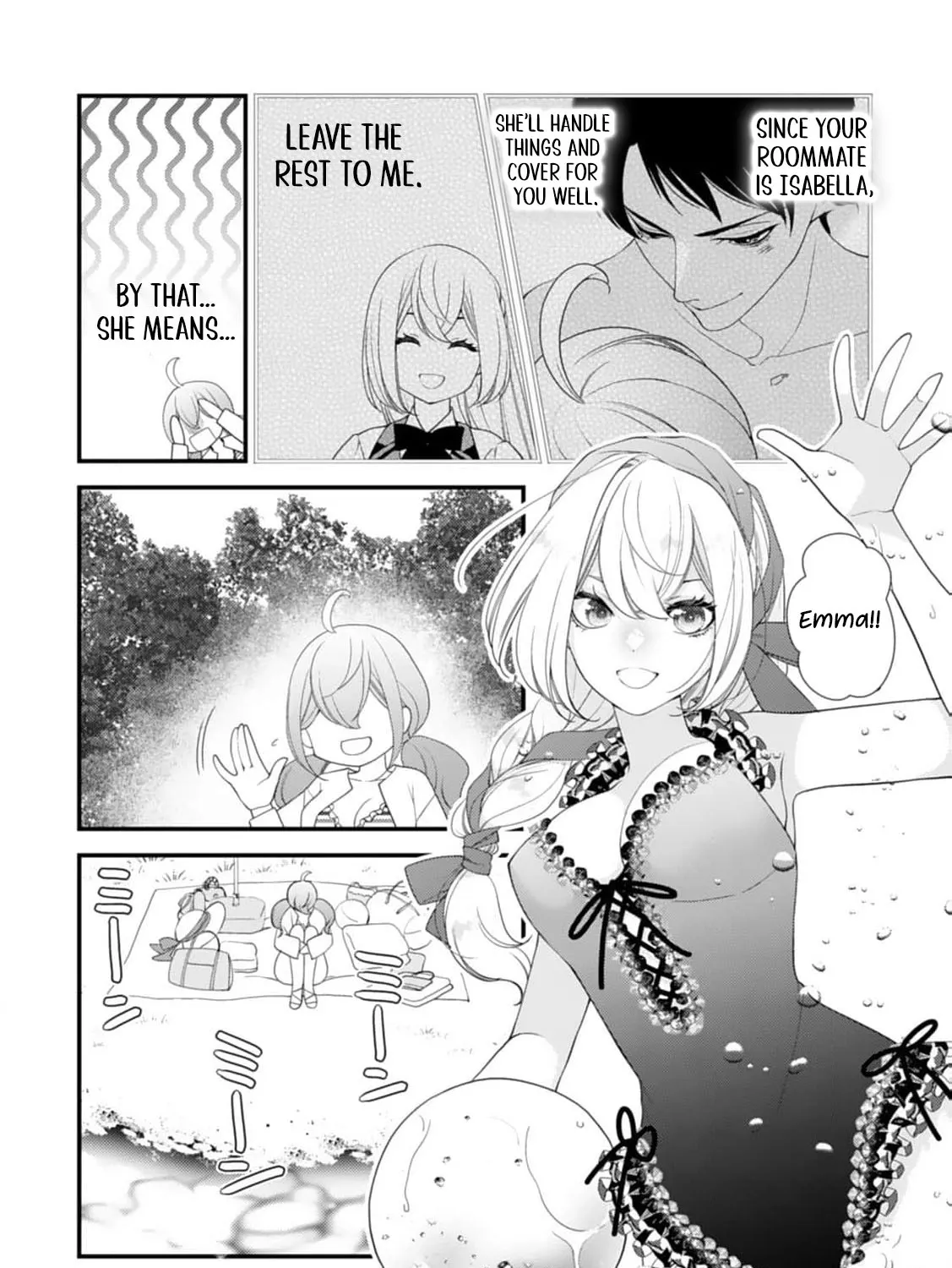 Akuyaku Reijou no Torimaki A desu ga, Outaishi Denka ni Semarareteimasu. Chapter 16 page 9 - 