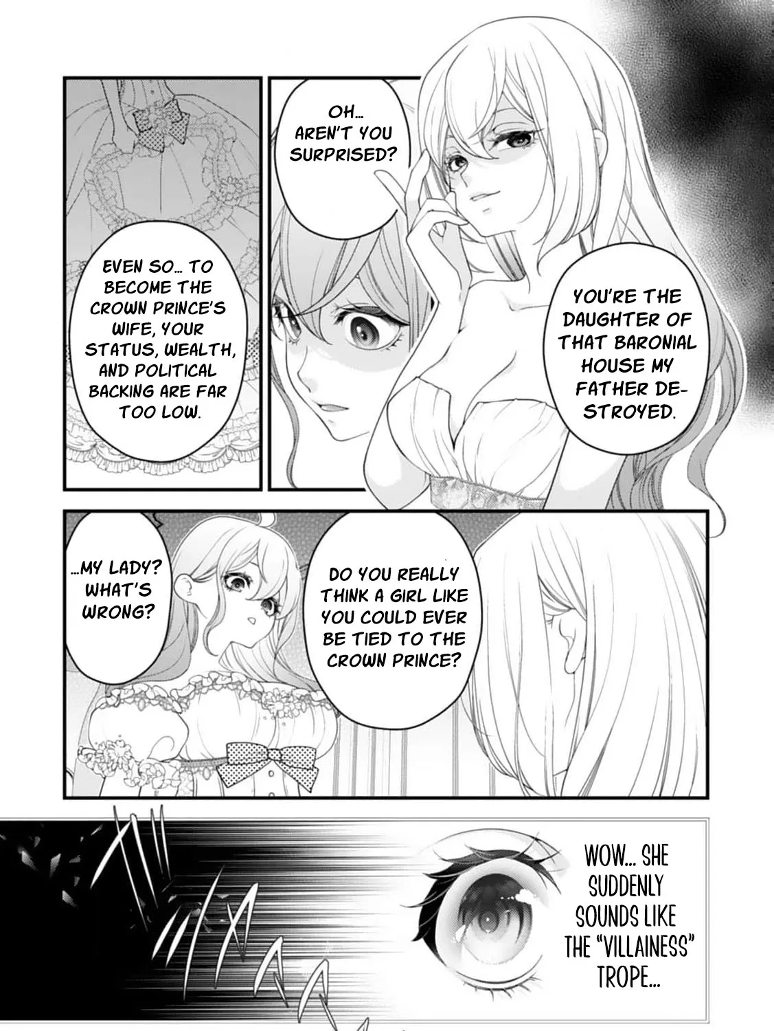 Akuyaku Reijou no Torimaki A desu ga, Outaishi Denka ni Semarareteimasu. Chapter 18 page 15 - 