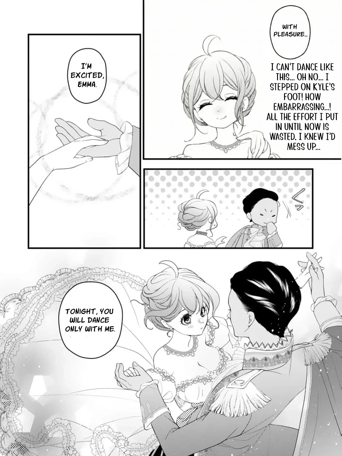 Akuyaku Reijou no Torimaki A desu ga, Outaishi Denka ni Semarareteimasu. Chapter 18 page 25 - 