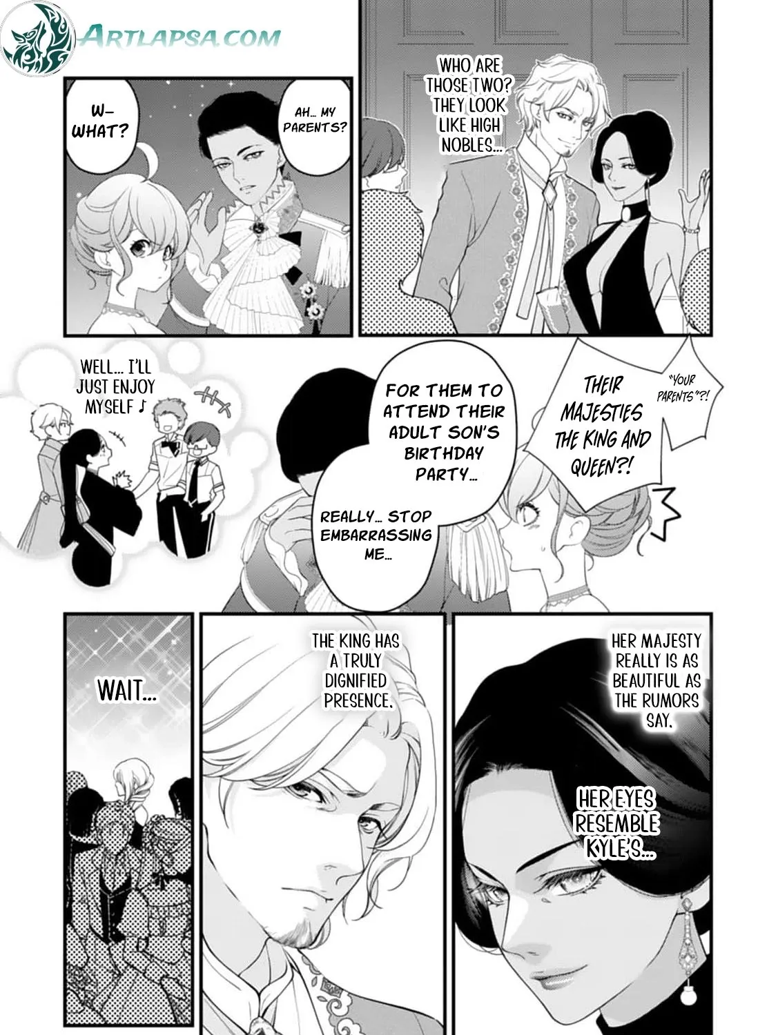 Akuyaku Reijou no Torimaki A desu ga, Outaishi Denka ni Semarareteimasu. Chapter 18 page 31 - 
