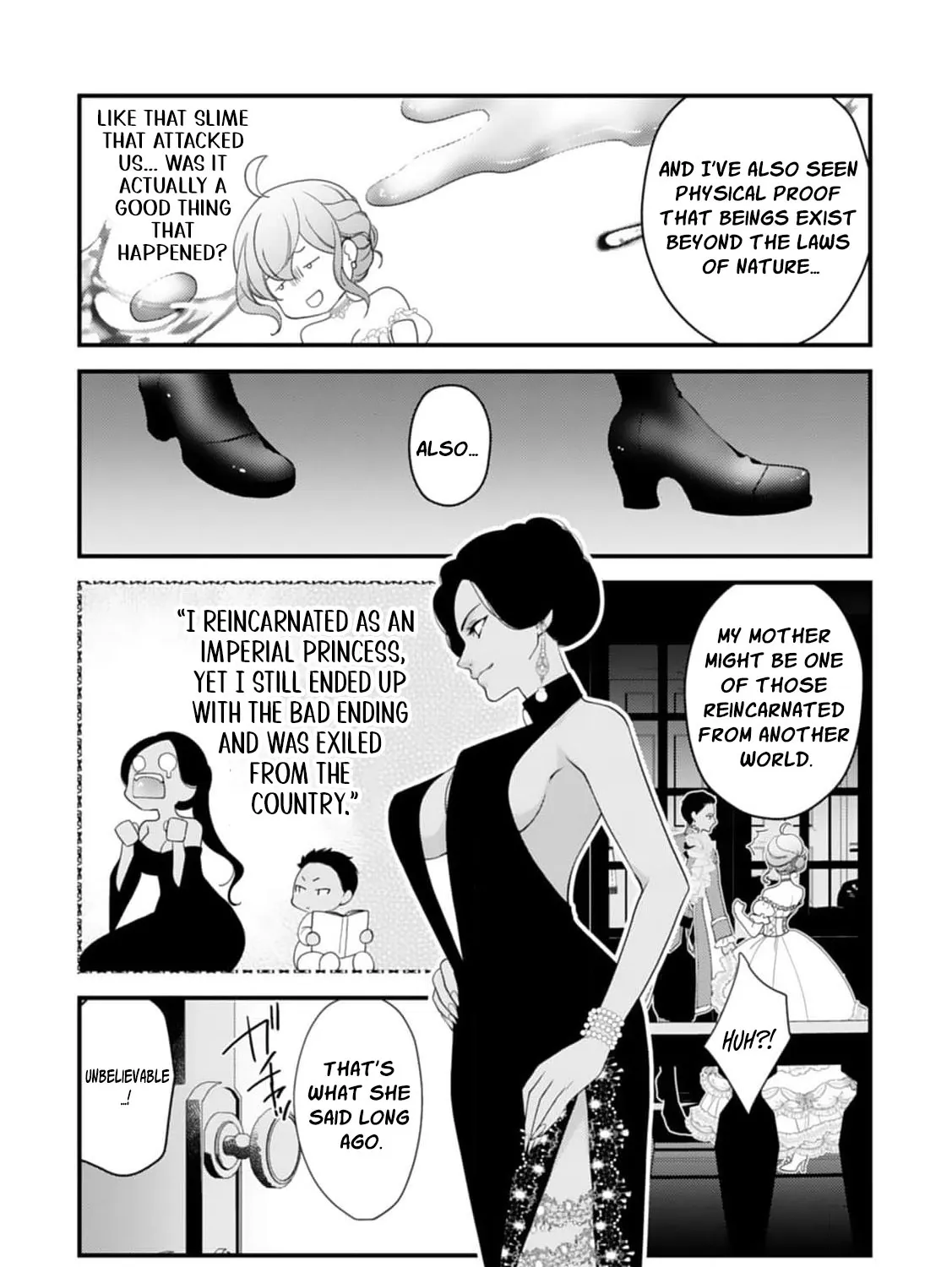 Akuyaku Reijou no Torimaki A desu ga, Outaishi Denka ni Semarareteimasu. Chapter 18 page 43 - 