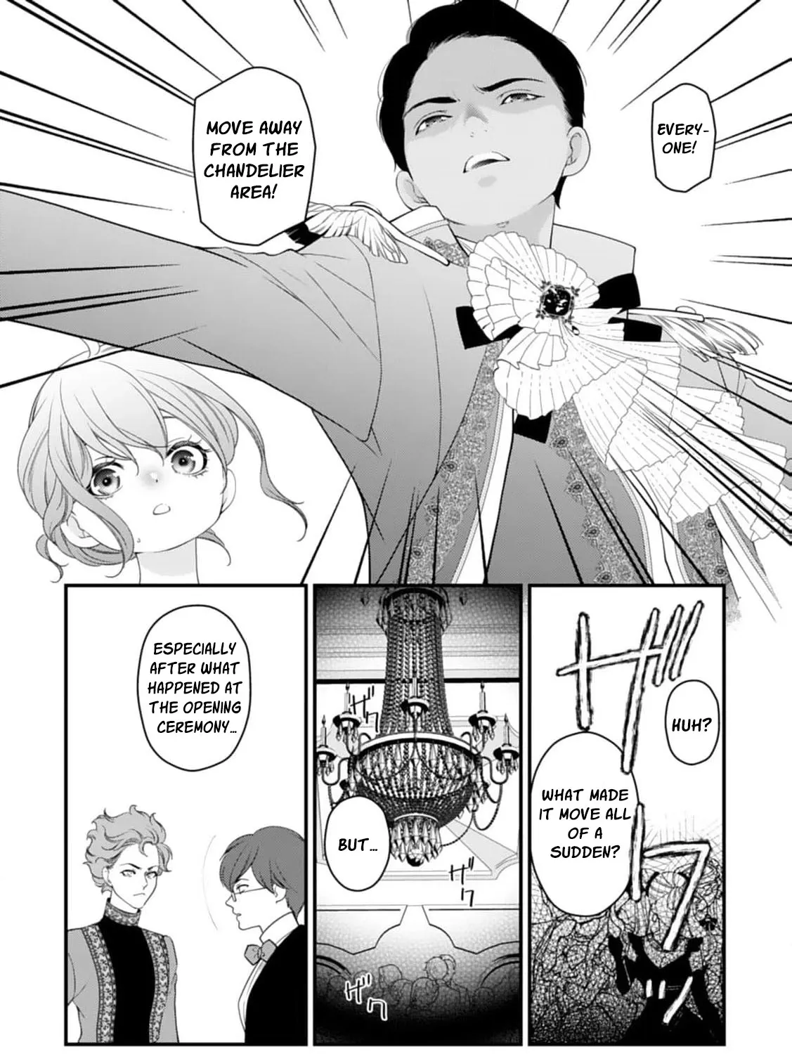 Akuyaku Reijou no Torimaki A desu ga, Outaishi Denka ni Semarareteimasu. Chapter 18 page 45 - 