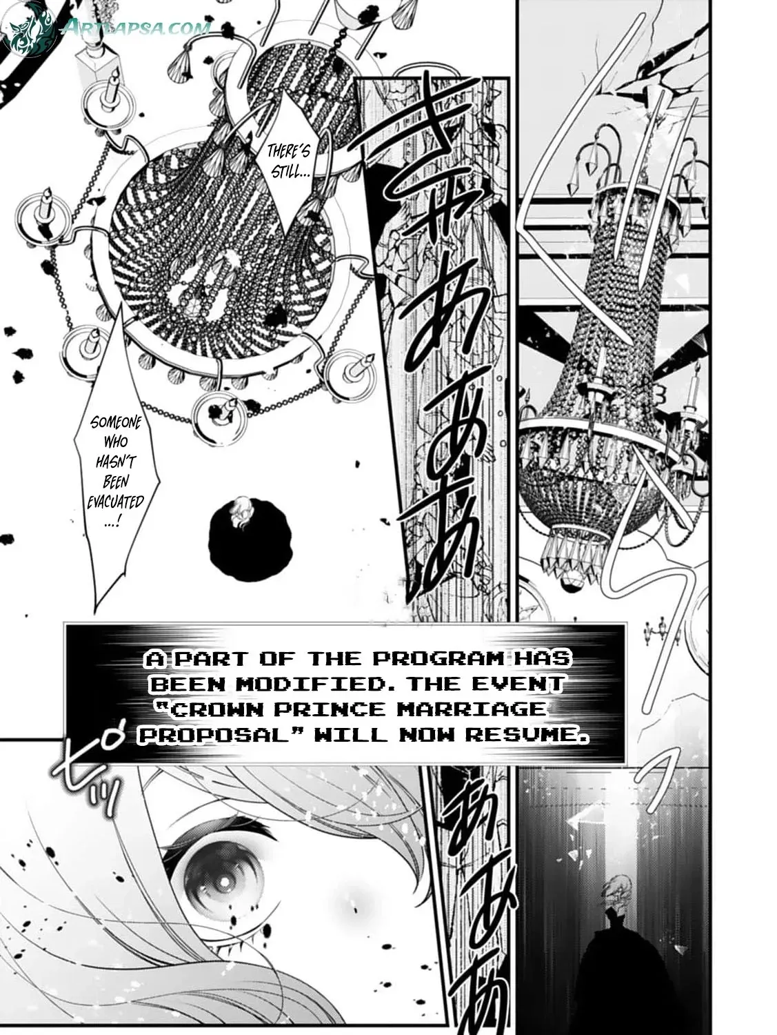 Akuyaku Reijou no Torimaki A desu ga, Outaishi Denka ni Semarareteimasu. Chapter 18 page 51 - 