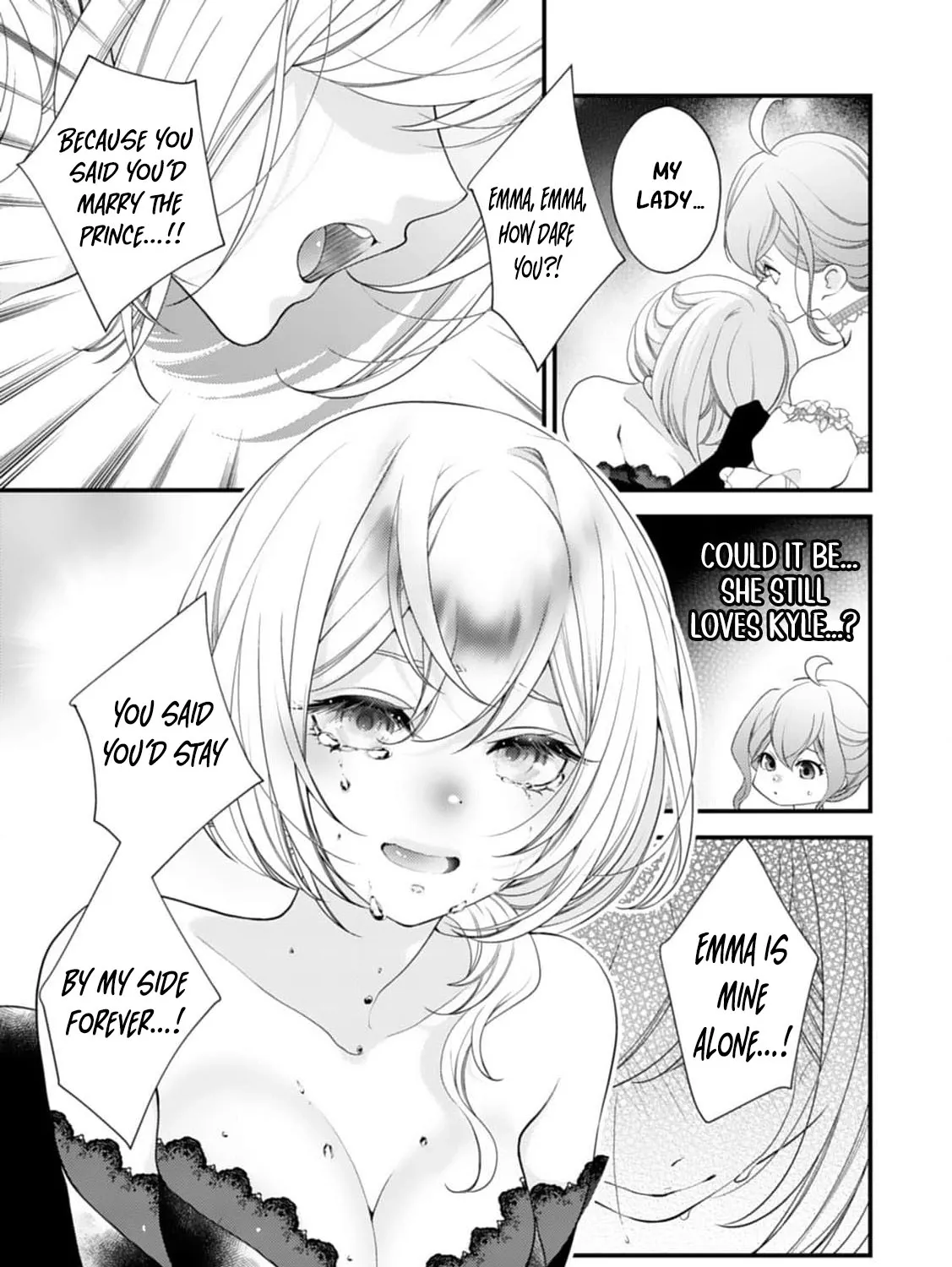 Akuyaku Reijou no Torimaki A desu ga, Outaishi Denka ni Semarareteimasu. Chapter 19 page 27 - 