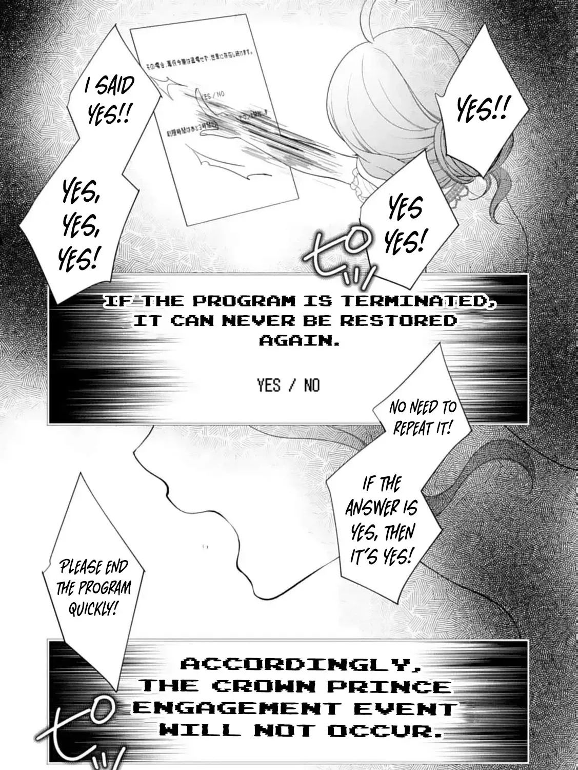 Akuyaku Reijou no Torimaki A desu ga, Outaishi Denka ni Semarareteimasu. Chapter 19 page 43 - 