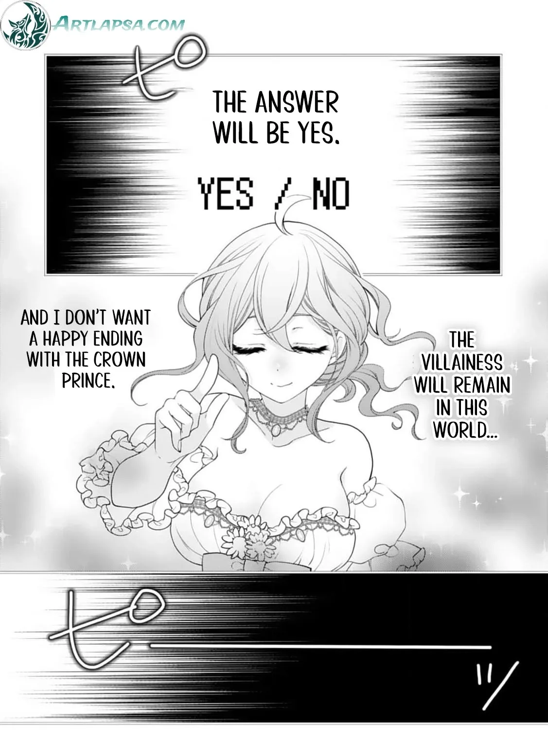 Akuyaku Reijou no Torimaki A desu ga, Outaishi Denka ni Semarareteimasu. Chapter 19 page 53 - 