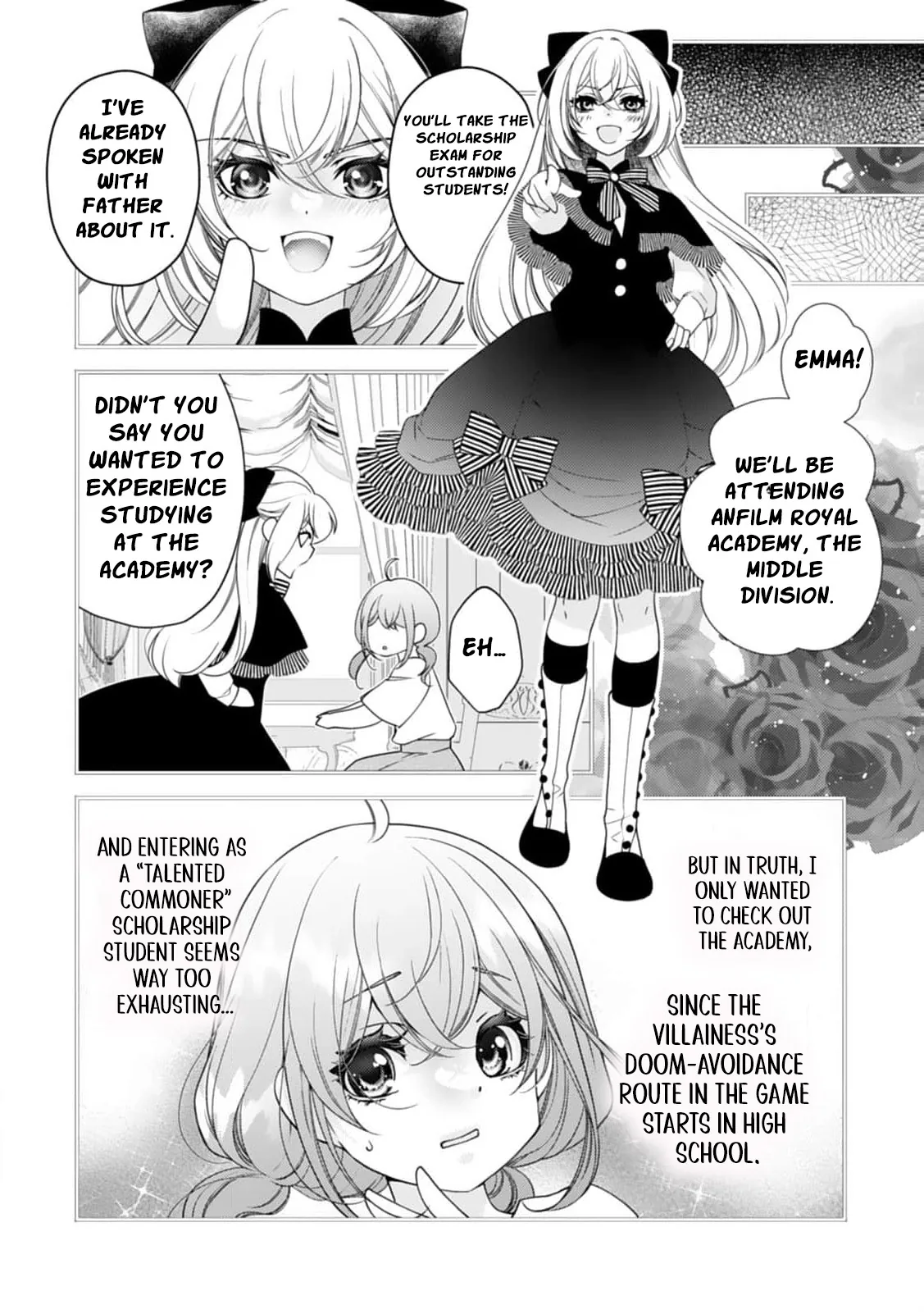 Akuyaku Reijou no Torimaki A desu ga, Outaishi Denka ni Semarareteimasu. Chapter 2 page 13 - 