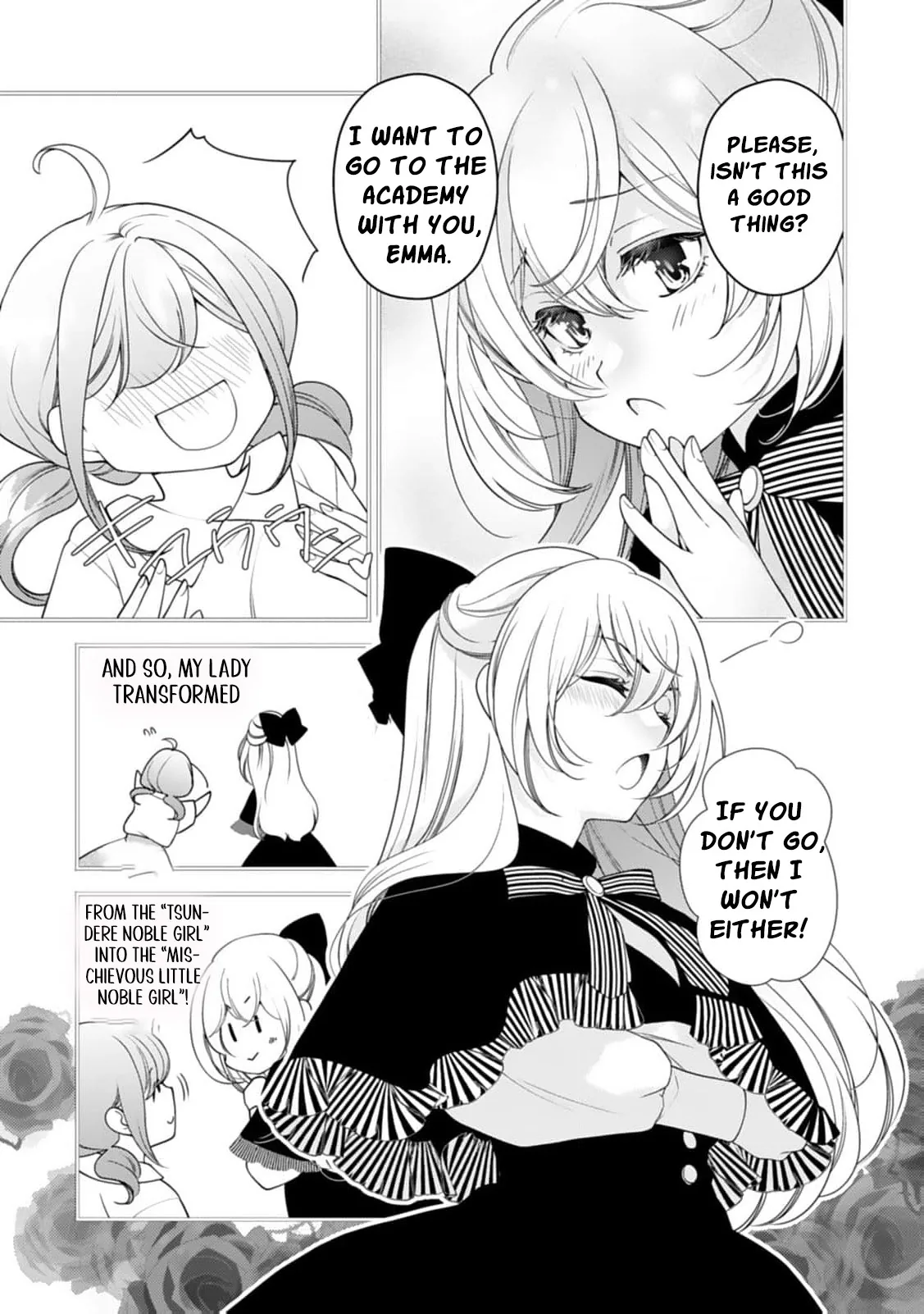 Akuyaku Reijou no Torimaki A desu ga, Outaishi Denka ni Semarareteimasu. Chapter 2 page 14 - 