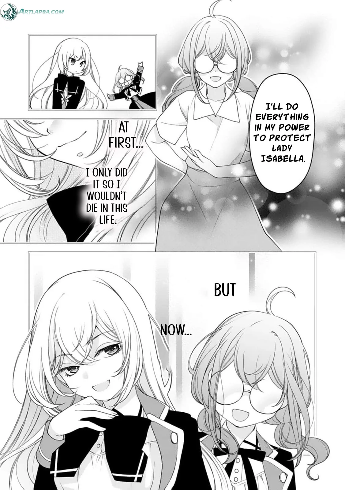 Akuyaku Reijou no Torimaki A desu ga, Outaishi Denka ni Semarareteimasu. Chapter 2 page 16 - 