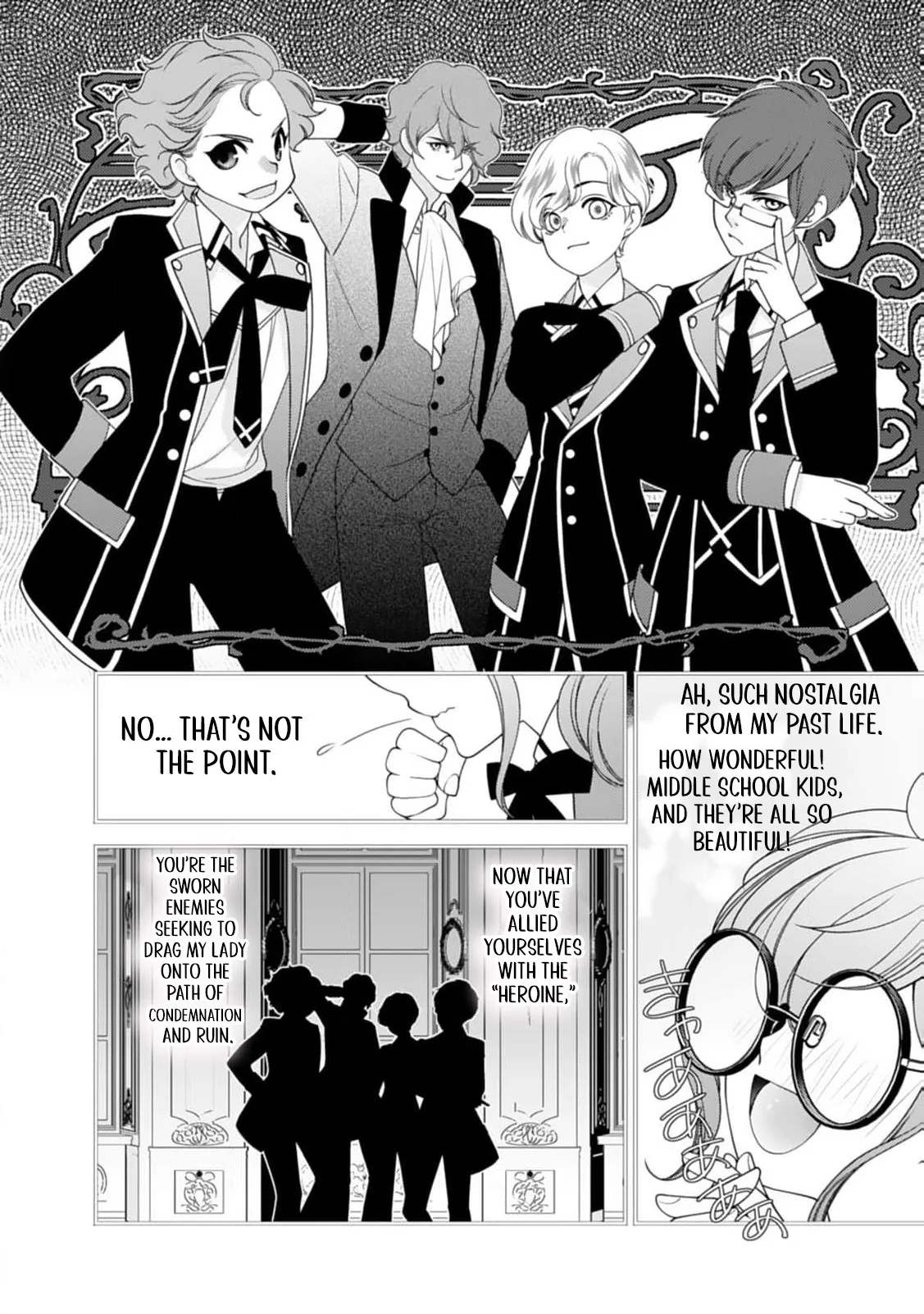 Akuyaku Reijou no Torimaki A desu ga, Outaishi Denka ni Semarareteimasu. Chapter 2 page 19 - 