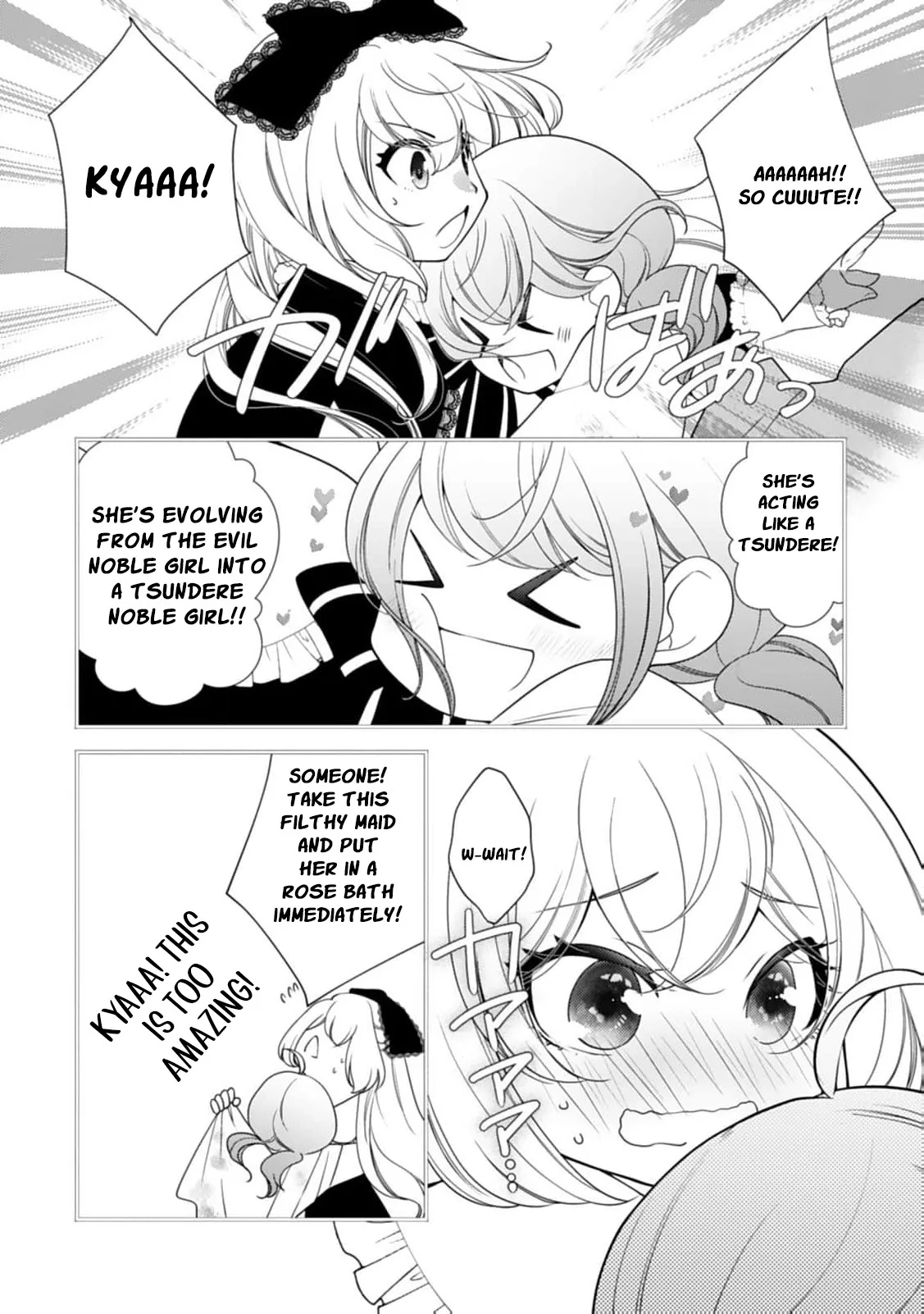 Akuyaku Reijou no Torimaki A desu ga, Outaishi Denka ni Semarareteimasu. Chapter 2 page 9 - 