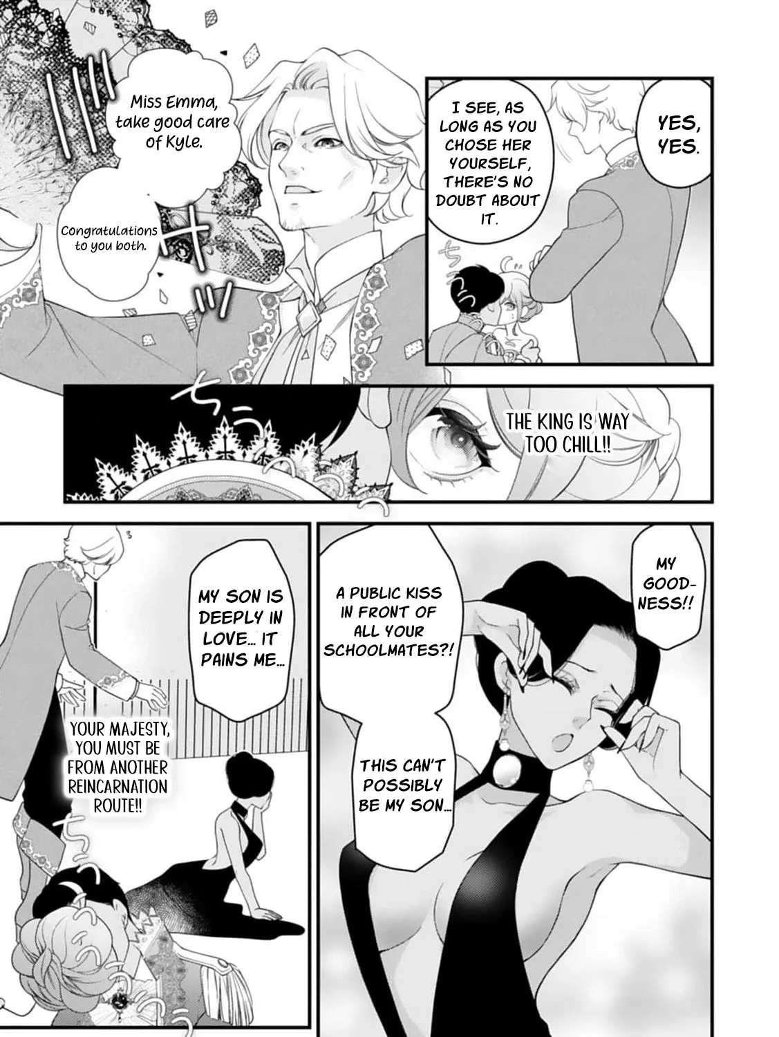 Akuyaku Reijou no Torimaki A desu ga, Outaishi Denka ni Semarareteimasu. Chapter 20 page 23 - 