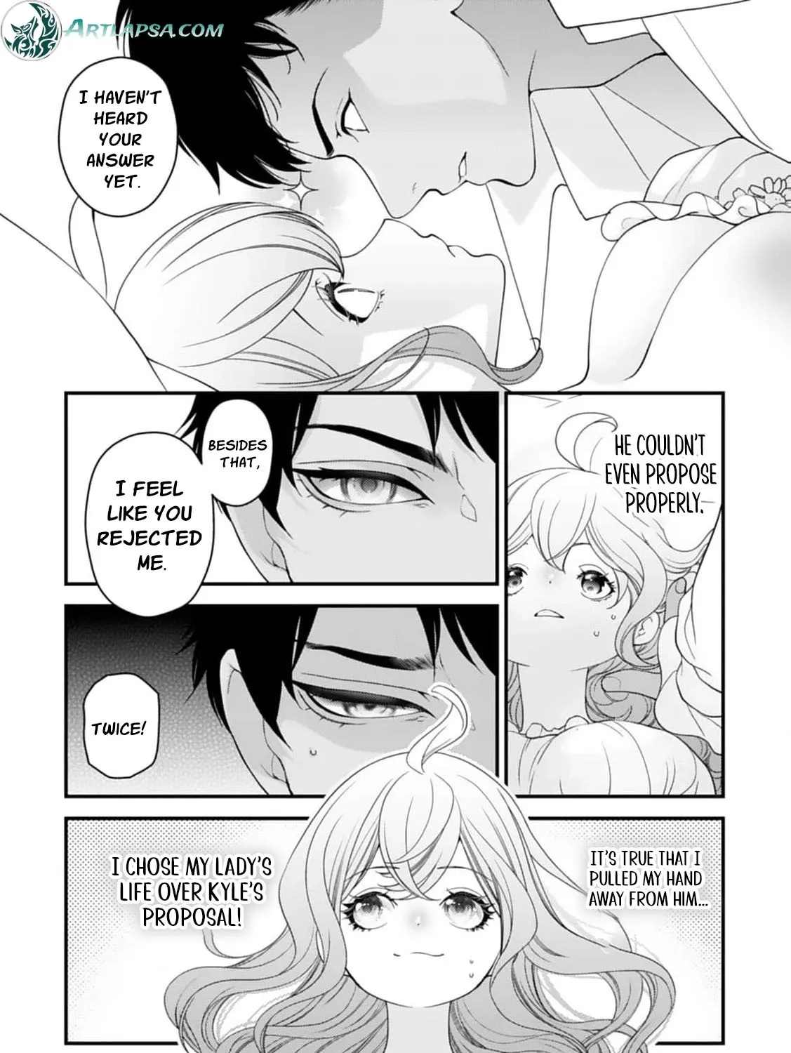 Akuyaku Reijou no Torimaki A desu ga, Outaishi Denka ni Semarareteimasu. Chapter 20 page 31 - 
