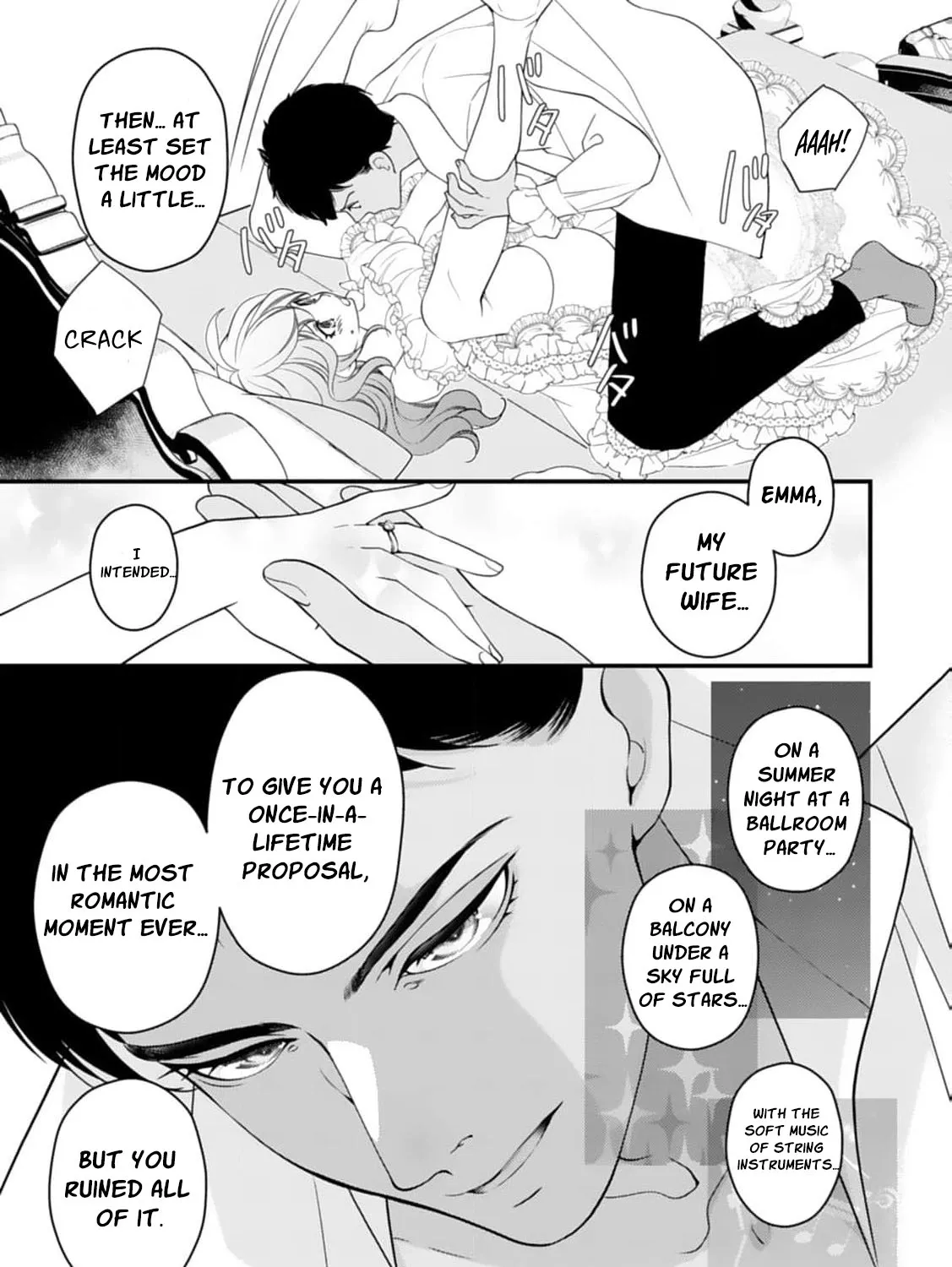 Akuyaku Reijou no Torimaki A desu ga, Outaishi Denka ni Semarareteimasu. Chapter 20 page 35 - 