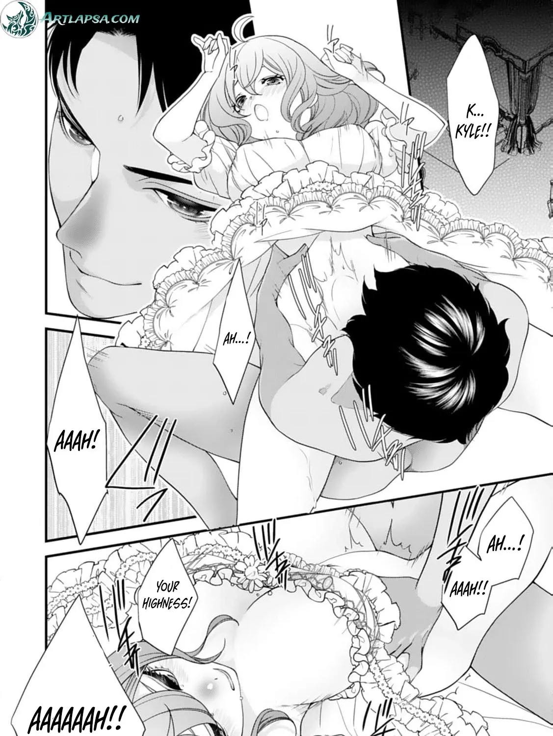Akuyaku Reijou no Torimaki A desu ga, Outaishi Denka ni Semarareteimasu. Chapter 20 page 41 - 