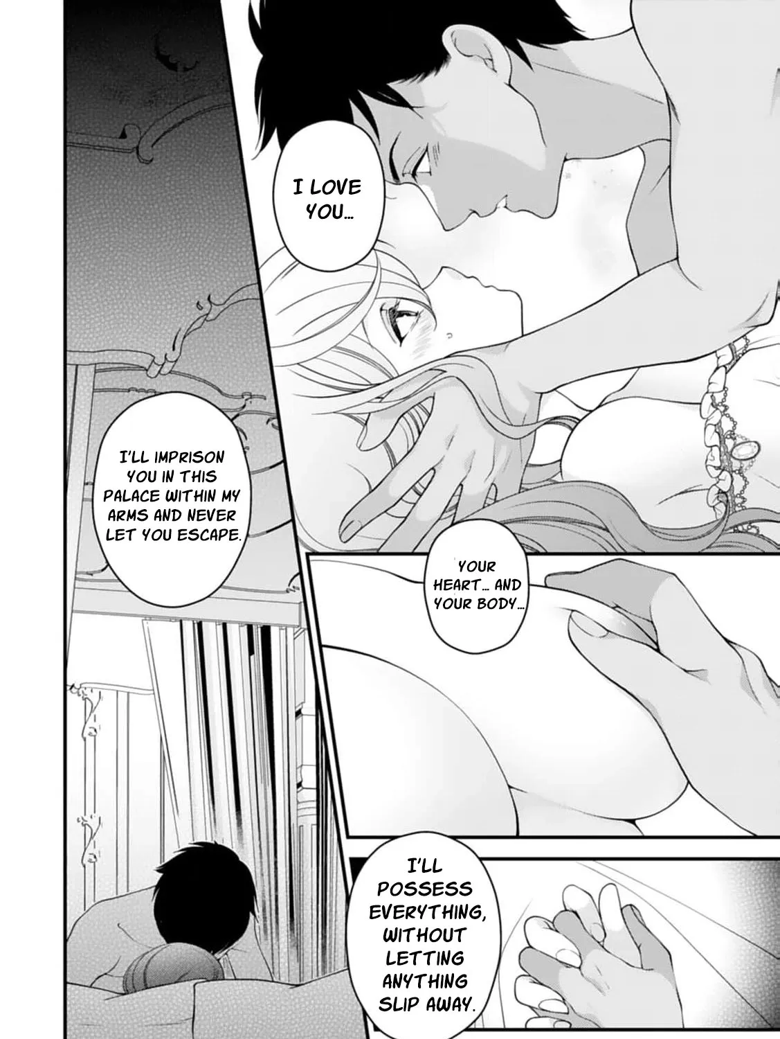 Akuyaku Reijou no Torimaki A desu ga, Outaishi Denka ni Semarareteimasu. Chapter 20 page 49 - 