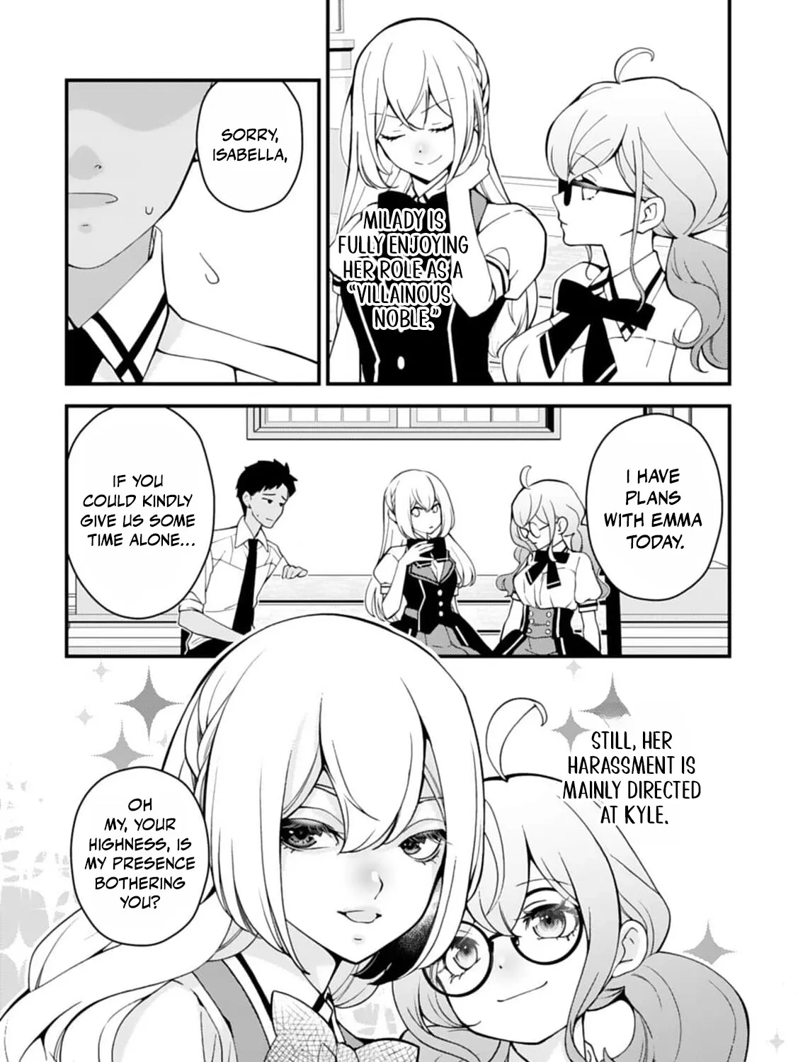 Akuyaku Reijou no Torimaki A desu ga, Outaishi Denka ni Semarareteimasu. Chapter 21 page 27 - 