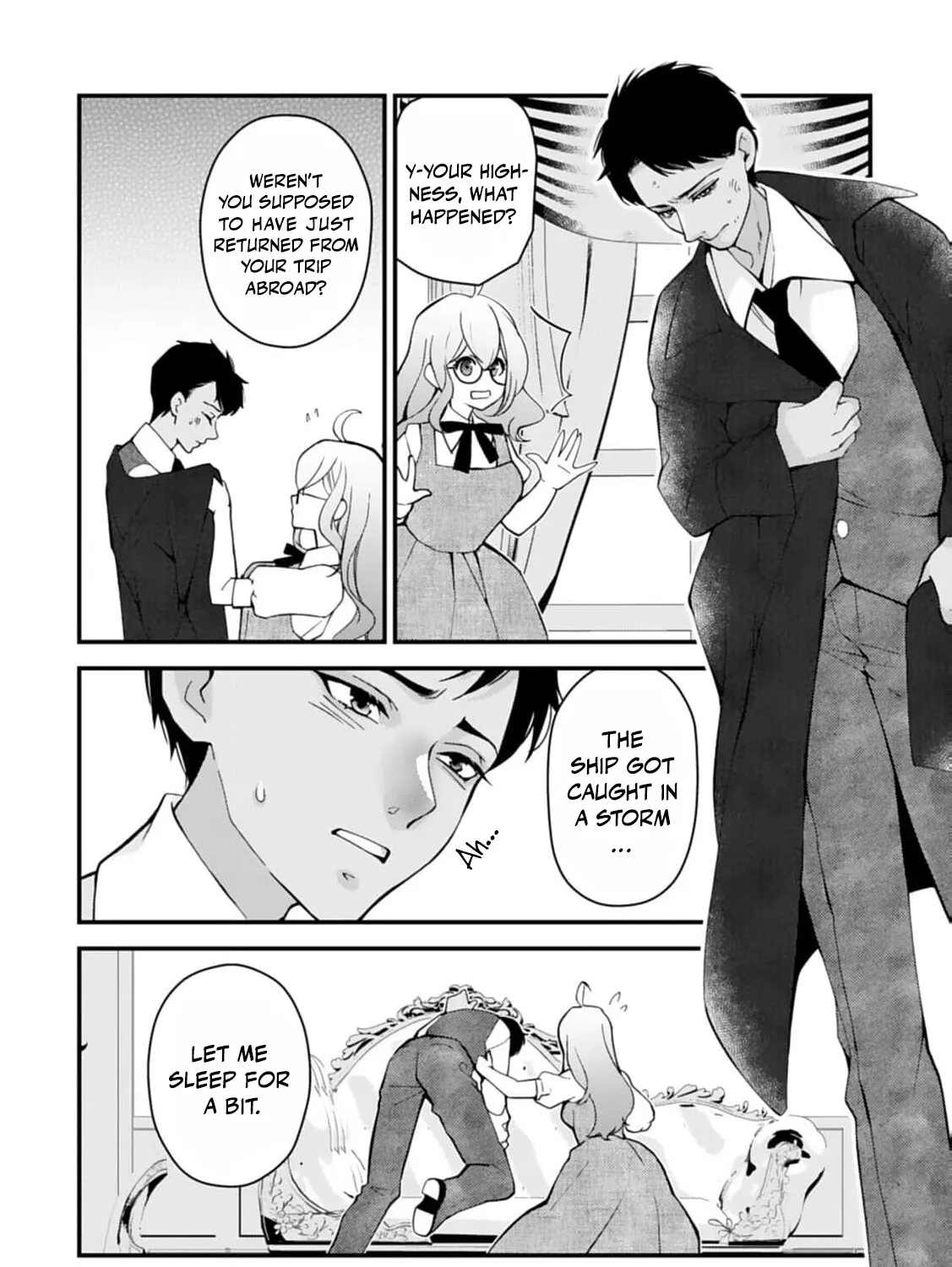 Akuyaku Reijou no Torimaki A desu ga, Outaishi Denka ni Semarareteimasu. Chapter 21 page 33 - 
