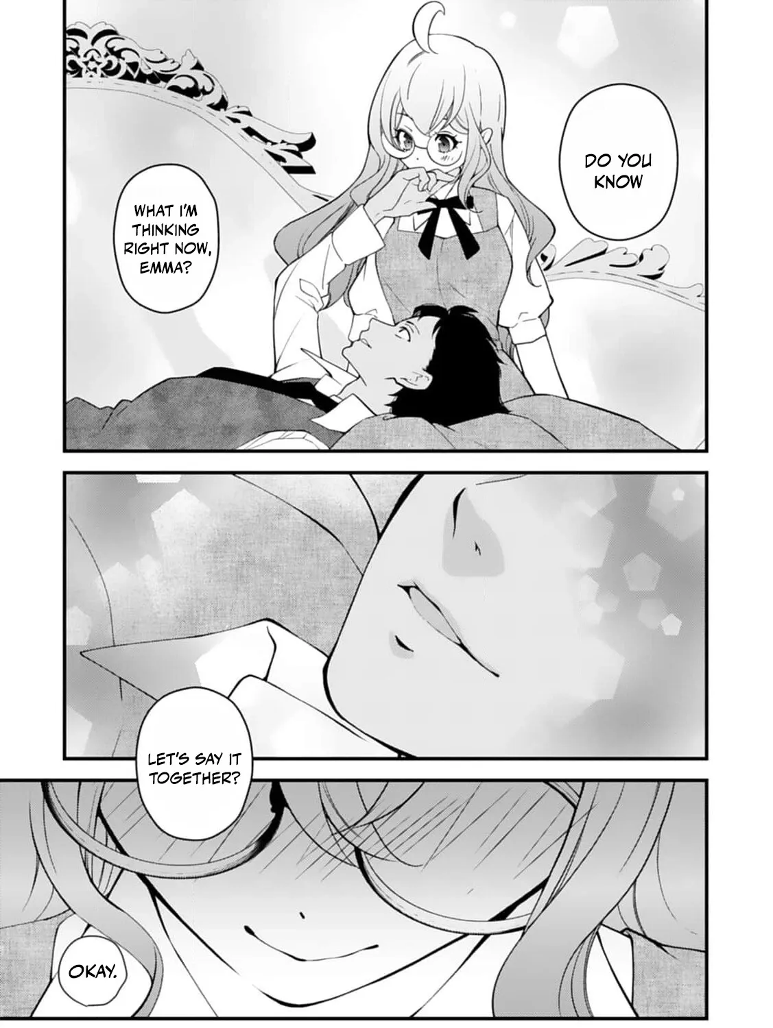 Akuyaku Reijou no Torimaki A desu ga, Outaishi Denka ni Semarareteimasu. Chapter 21 page 43 - 