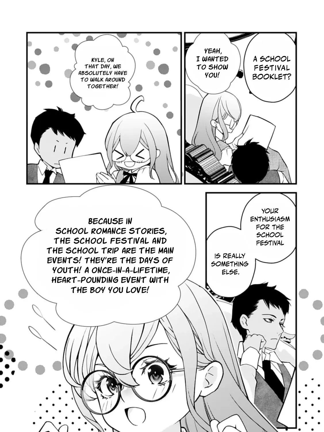 Akuyaku Reijou no Torimaki A desu ga, Outaishi Denka ni Semarareteimasu. Chapter 21 page 49 - 