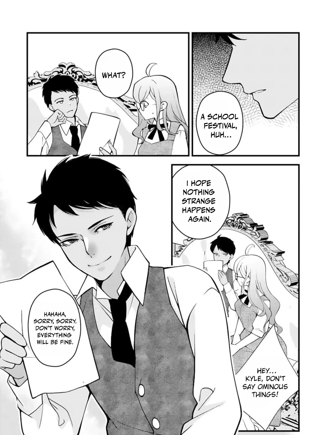 Akuyaku Reijou no Torimaki A desu ga, Outaishi Denka ni Semarareteimasu. Chapter 21 page 51 - 