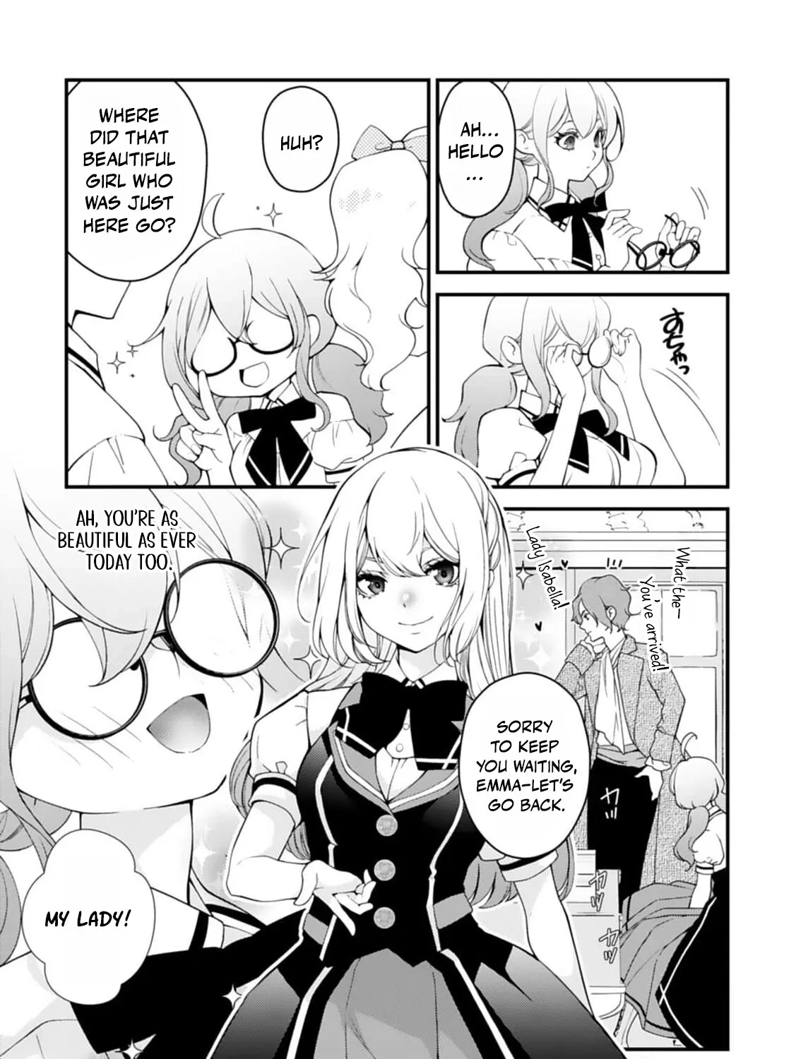 Akuyaku Reijou no Torimaki A desu ga, Outaishi Denka ni Semarareteimasu. Chapter 22 page 35 - 