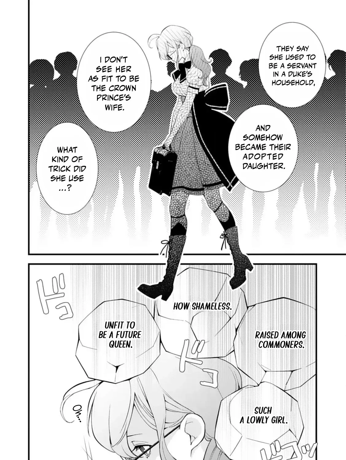 Akuyaku Reijou no Torimaki A desu ga, Outaishi Denka ni Semarareteimasu. Chapter 22 page 41 - 