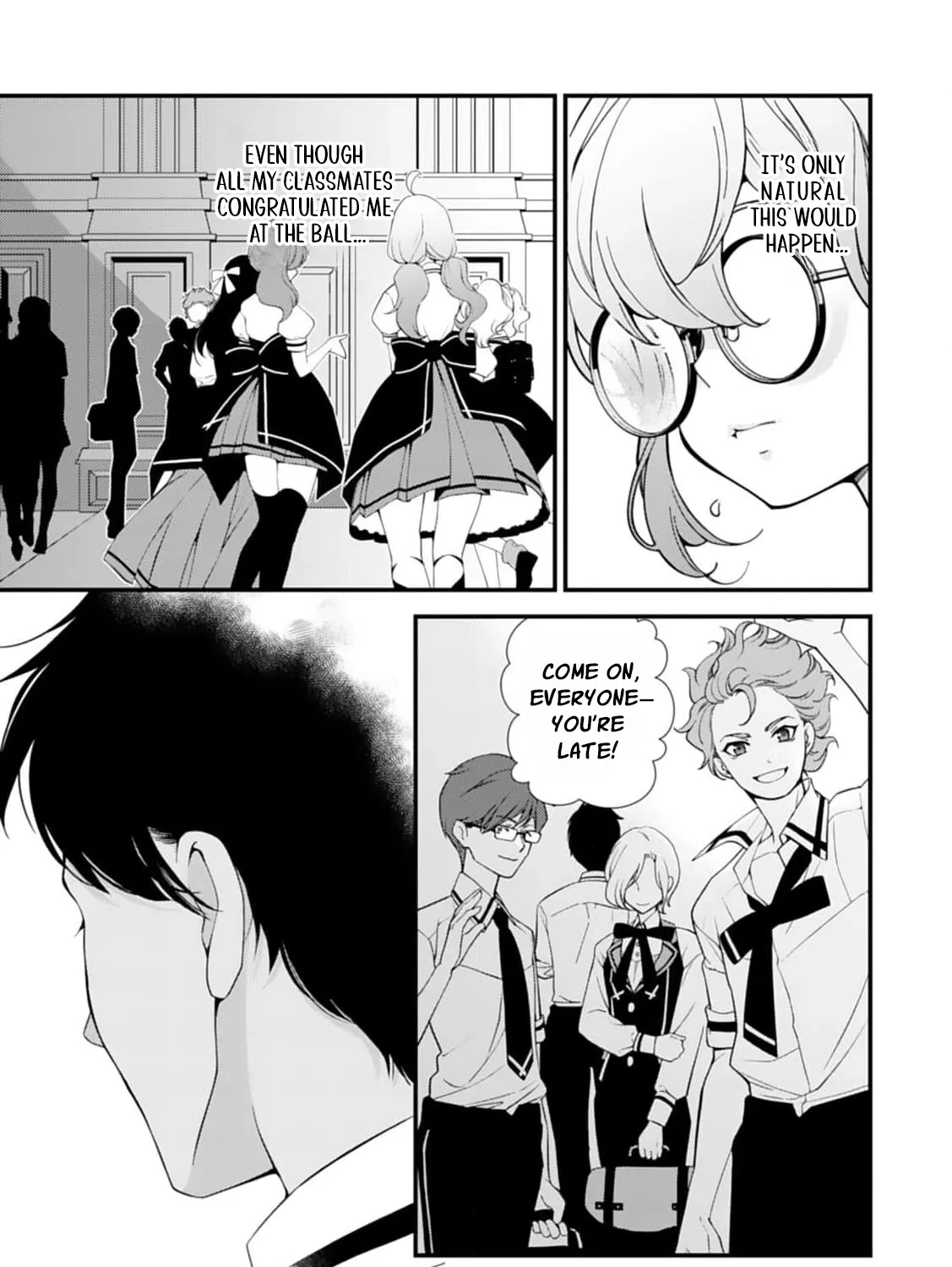 Akuyaku Reijou no Torimaki A desu ga, Outaishi Denka ni Semarareteimasu. Chapter 22 page 43 - 