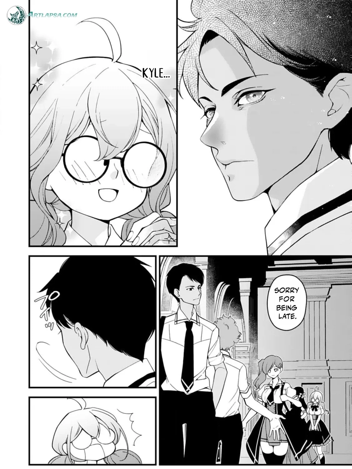Akuyaku Reijou no Torimaki A desu ga, Outaishi Denka ni Semarareteimasu. Chapter 22 page 45 - 