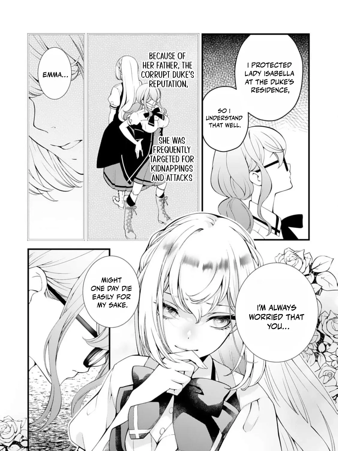 Akuyaku Reijou no Torimaki A desu ga, Outaishi Denka ni Semarareteimasu. Chapter 23 page 19 - 