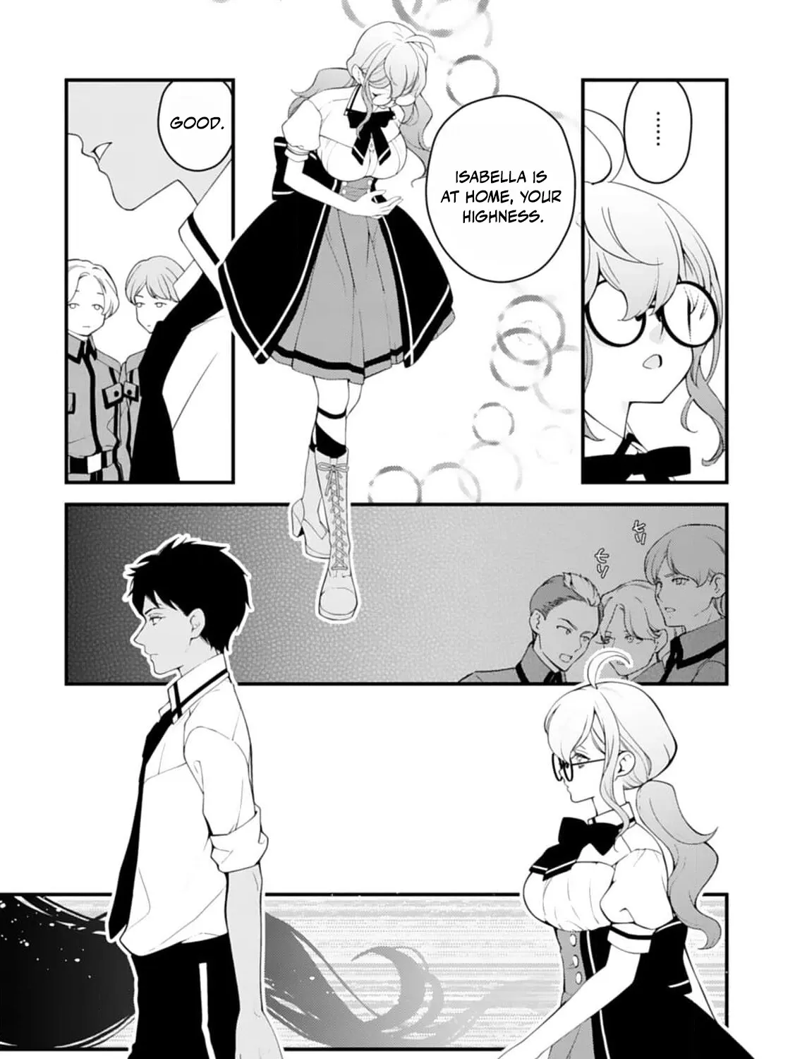 Akuyaku Reijou no Torimaki A desu ga, Outaishi Denka ni Semarareteimasu. Chapter 23 page 23 - 