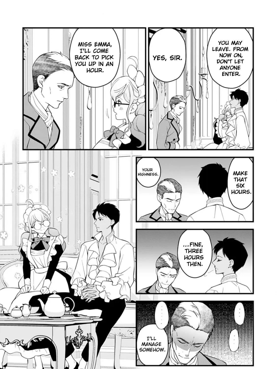 Akuyaku Reijou no Torimaki A desu ga, Outaishi Denka ni Semarareteimasu. Chapter 24 page 29 - 