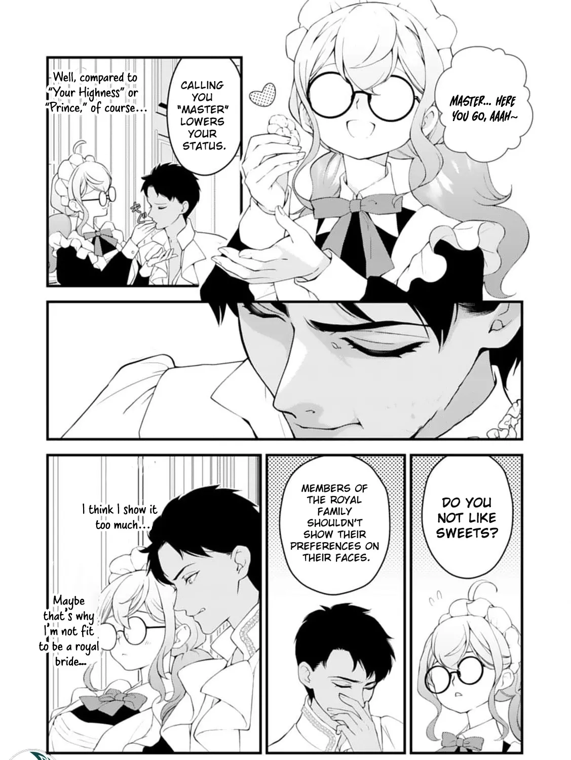 Akuyaku Reijou no Torimaki A desu ga, Outaishi Denka ni Semarareteimasu. Chapter 24 page 33 - 