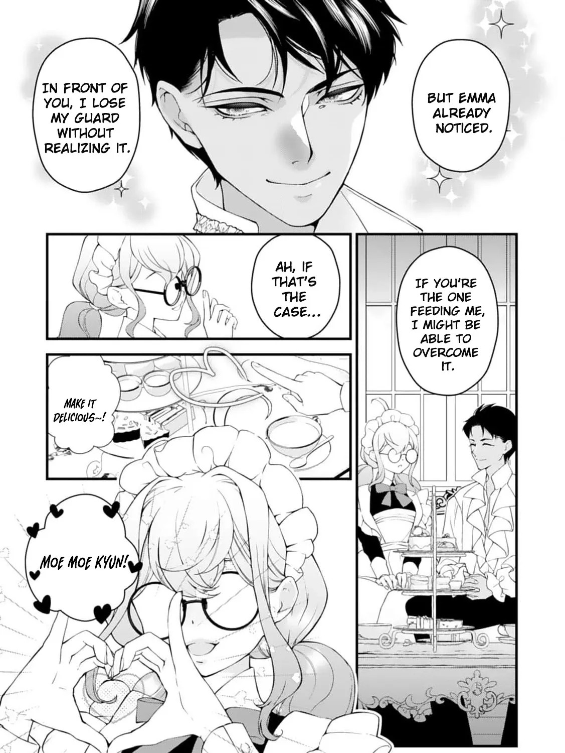 Akuyaku Reijou no Torimaki A desu ga, Outaishi Denka ni Semarareteimasu. Chapter 24 page 35 - 