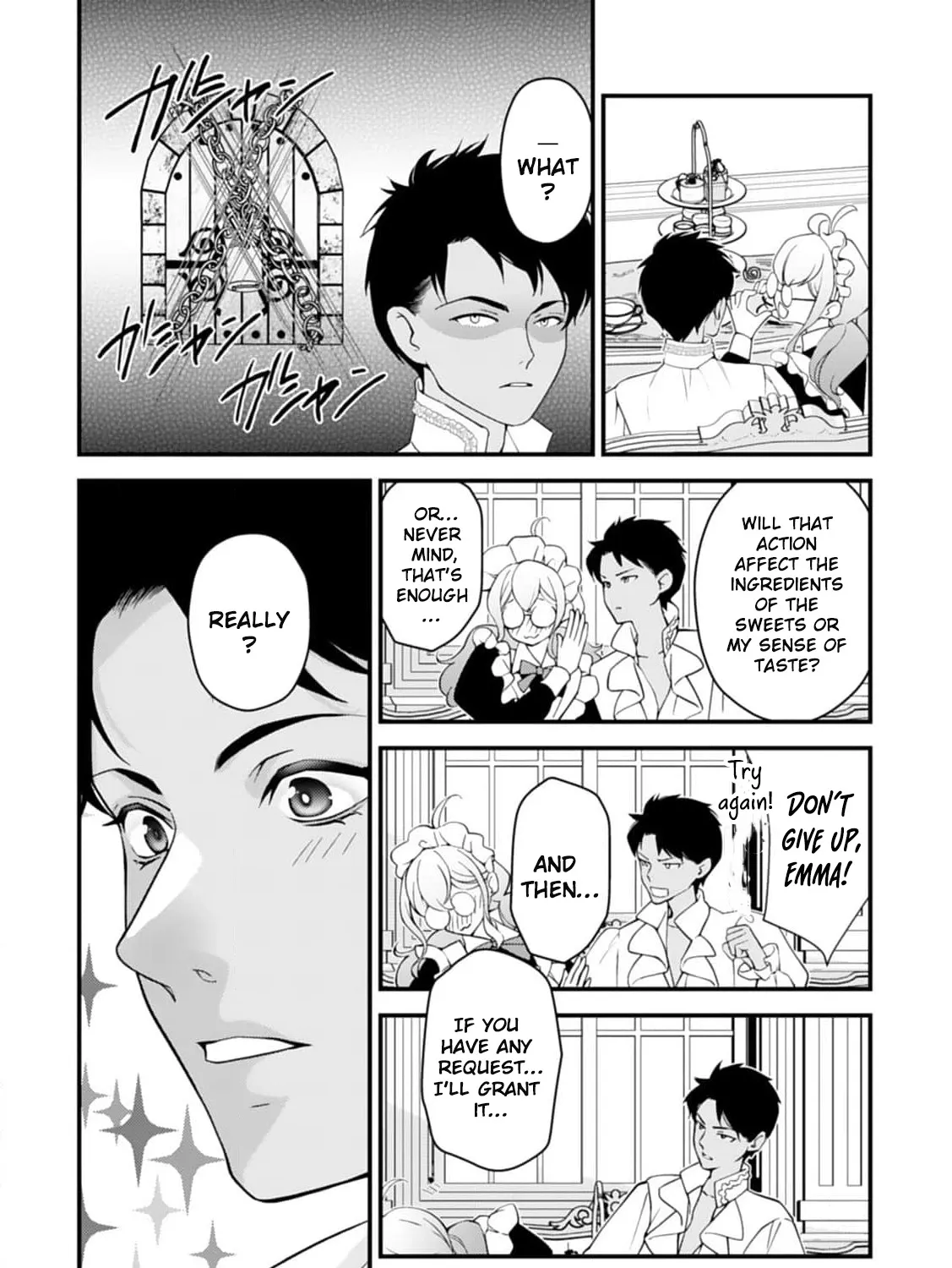 Akuyaku Reijou no Torimaki A desu ga, Outaishi Denka ni Semarareteimasu. Chapter 24 page 37 - 