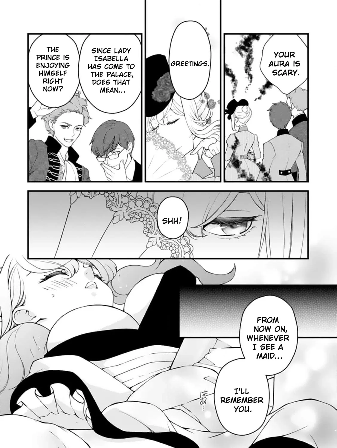 Akuyaku Reijou no Torimaki A desu ga, Outaishi Denka ni Semarareteimasu. Chapter 24 page 41 - 