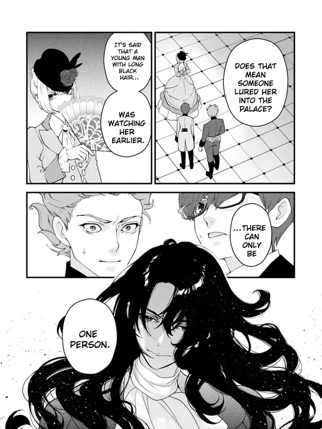 Akuyaku Reijou no Torimaki A desu ga, Outaishi Denka ni Semarareteimasu. Chapter 24 page 53 - 