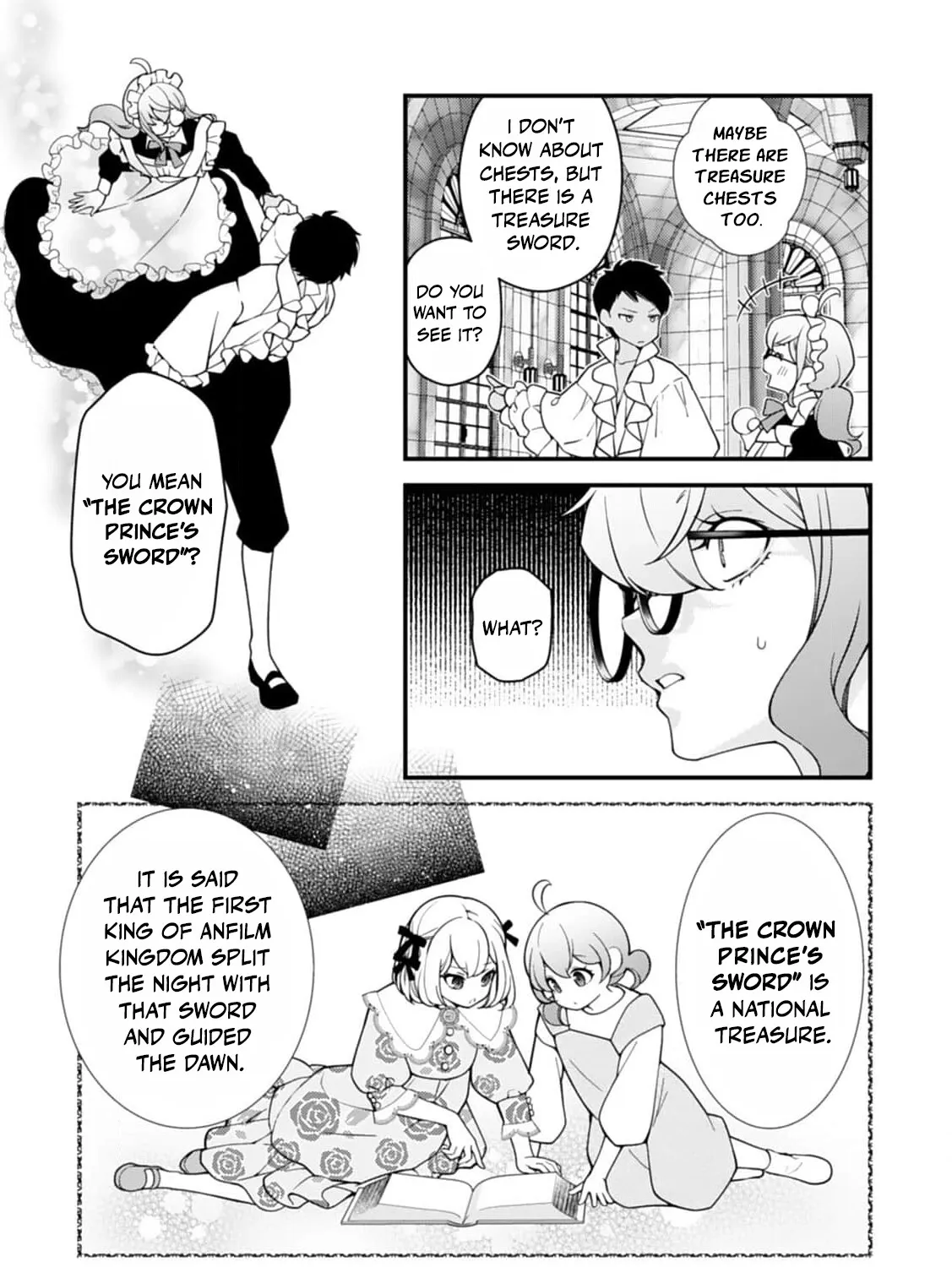 Akuyaku Reijou no Torimaki A desu ga, Outaishi Denka ni Semarareteimasu. Chapter 25 page 15 - 